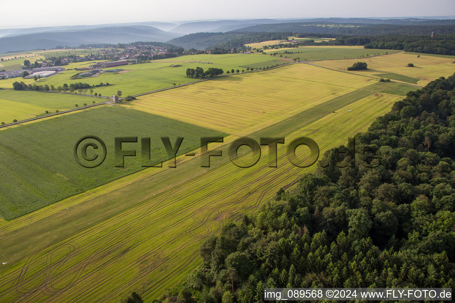 Vielbrunn, Flugplatz in Michelstadt im Bundesland Hessen, Deutschland