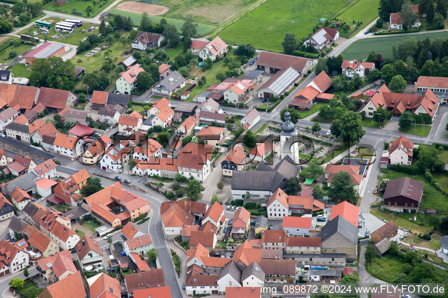 Großbardorf im Bundesland Bayern, Deutschland