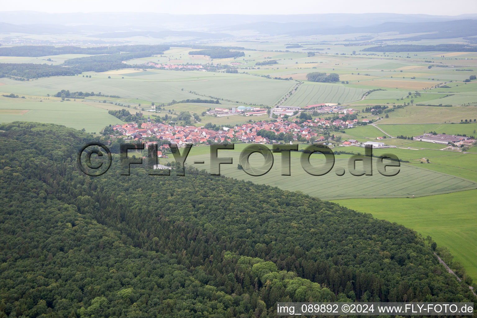 Behrungen im Bundesland Thüringen, Deutschland