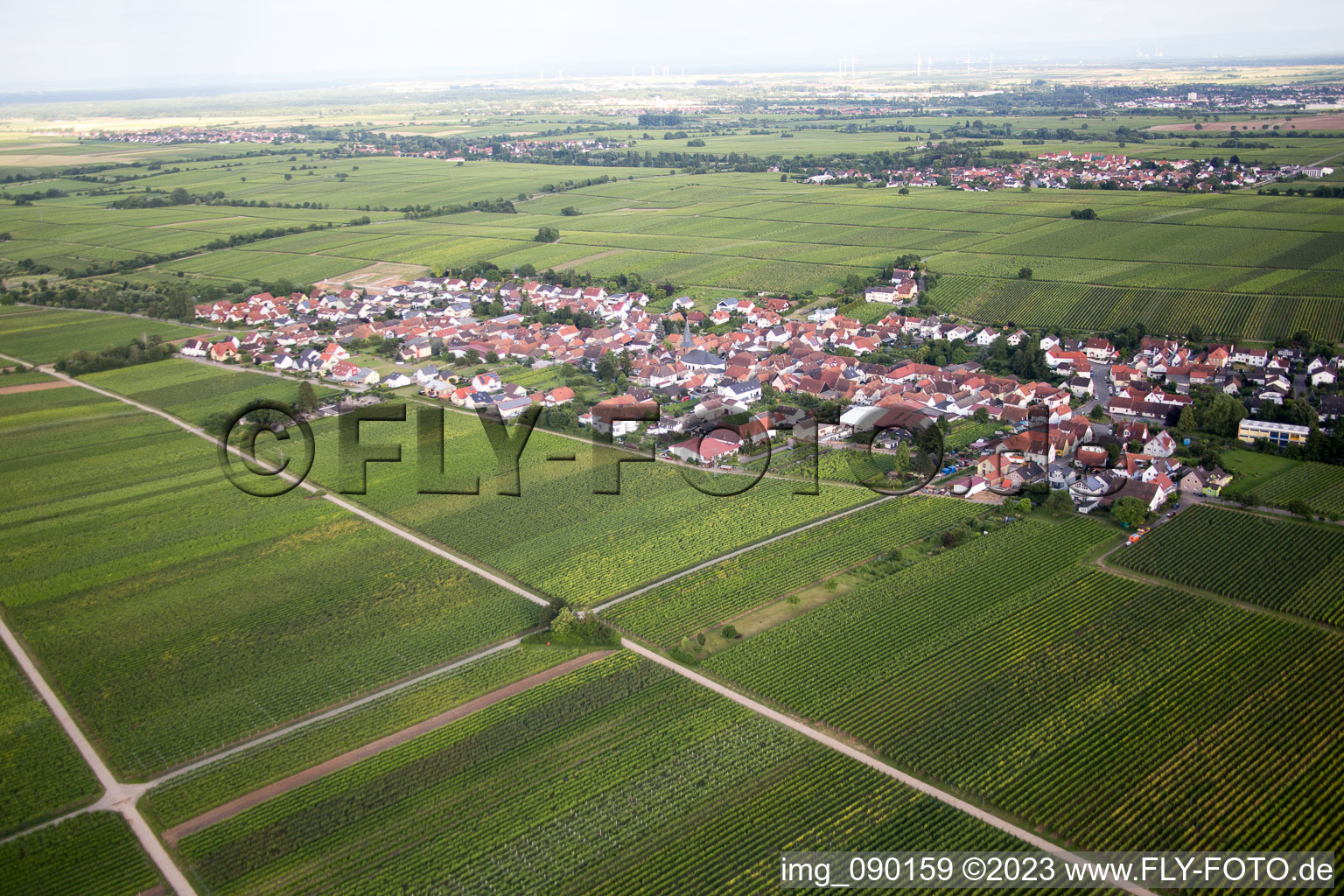 Luftbild von Roschbach im Bundesland Rheinland-Pfalz, Deutschland