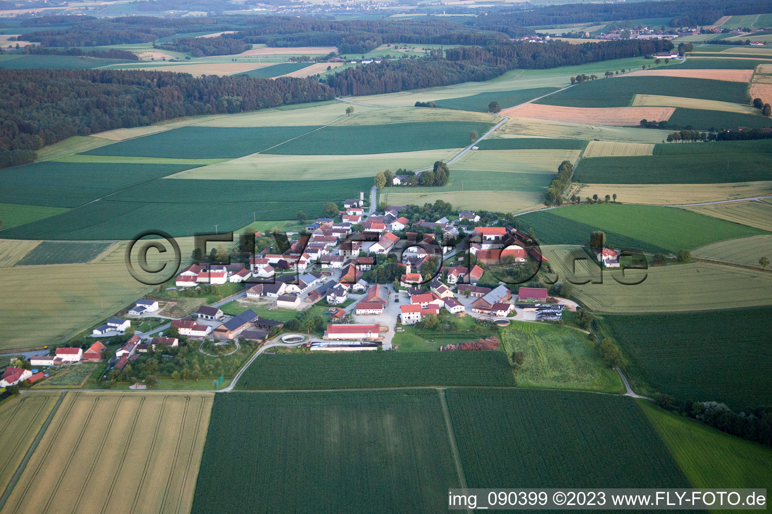Oberframmering im Bundesland Bayern, Deutschland aus der Luft