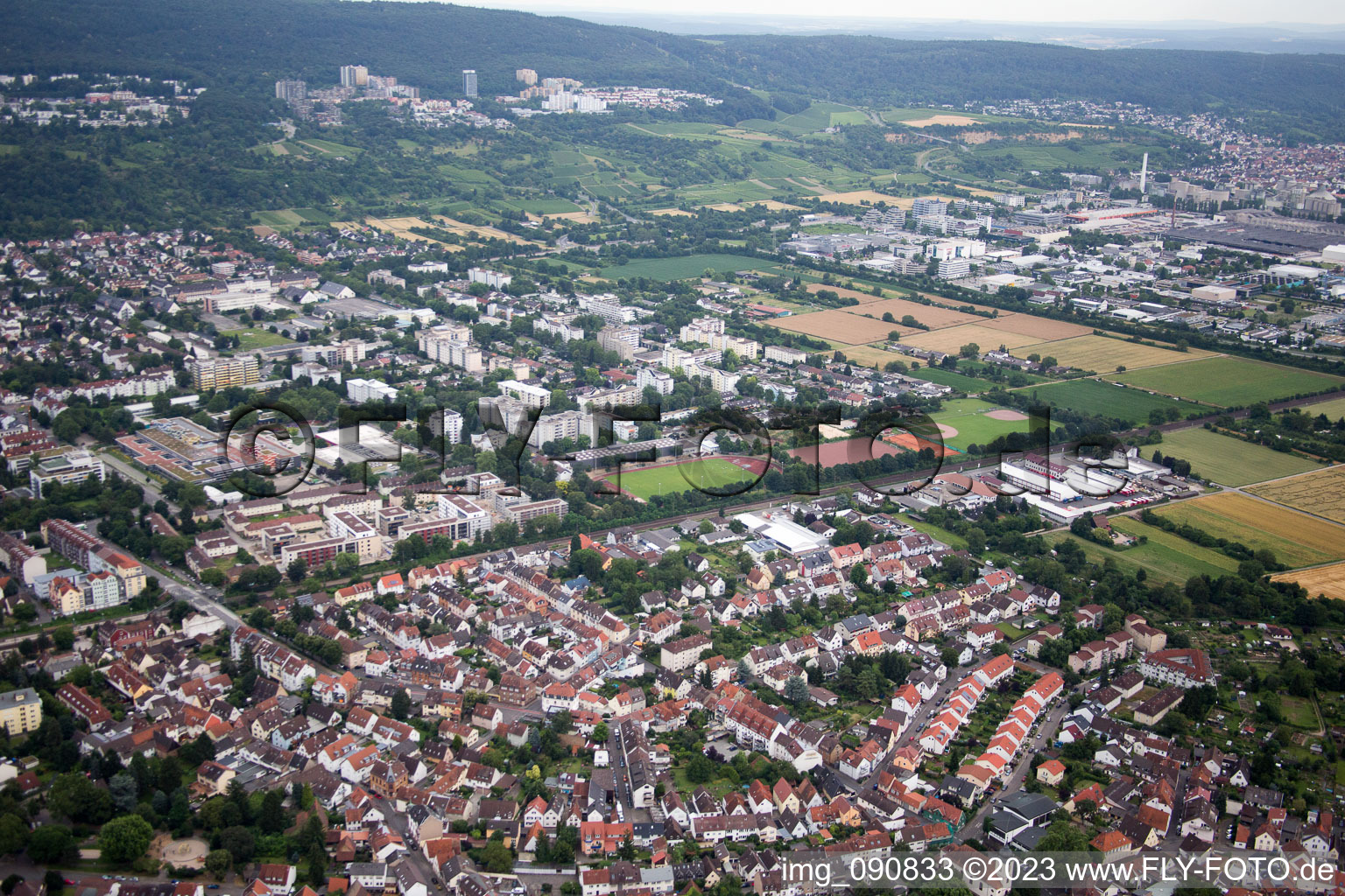 Ortsteil Rohrbach in Heidelberg im Bundesland Baden-Württemberg, Deutschland