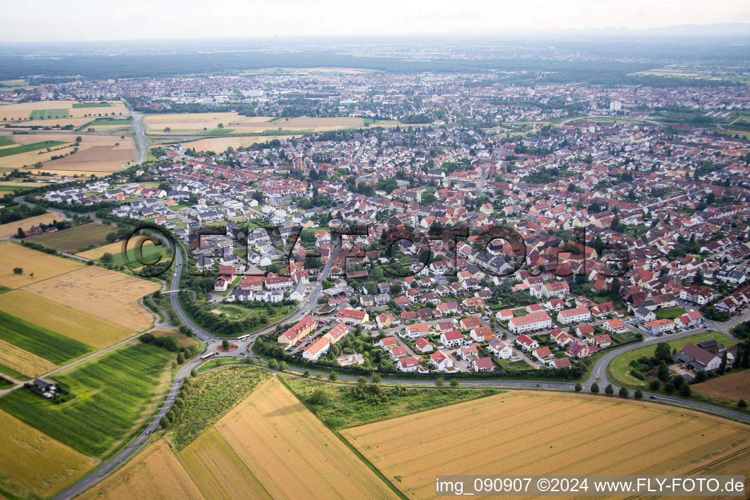 Plankstadt im Bundesland Baden-Württemberg, Deutschland