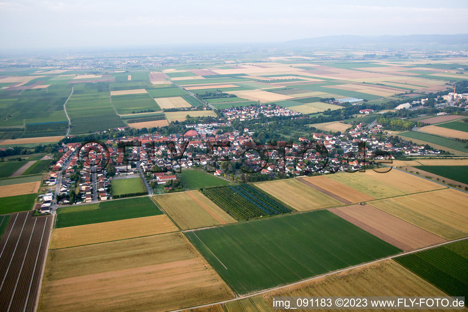 Offstein im Bundesland Rheinland-Pfalz, Deutschland