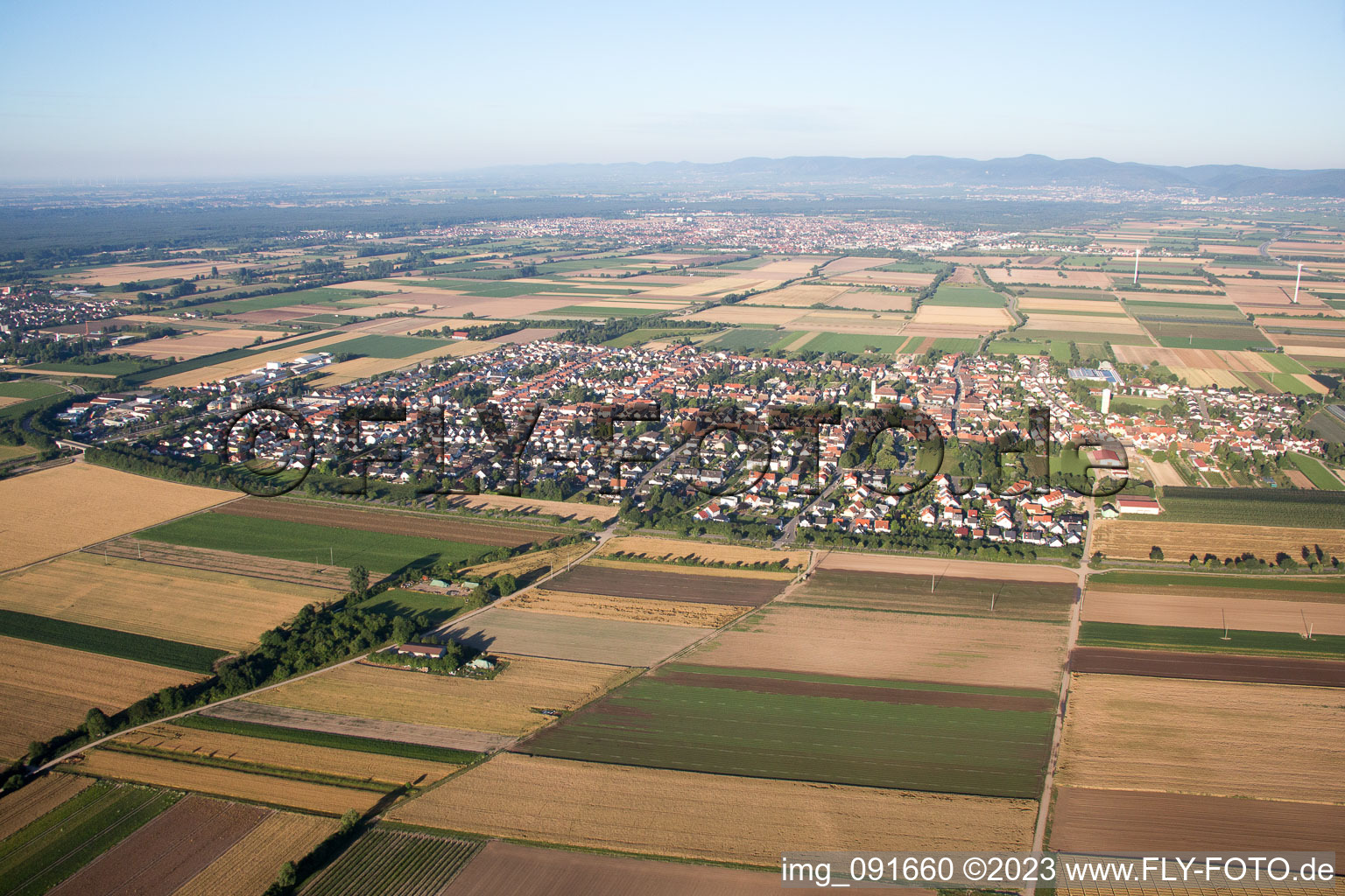 Ortsteil Böhl in Böhl-Iggelheim im Bundesland Rheinland-Pfalz, Deutschland