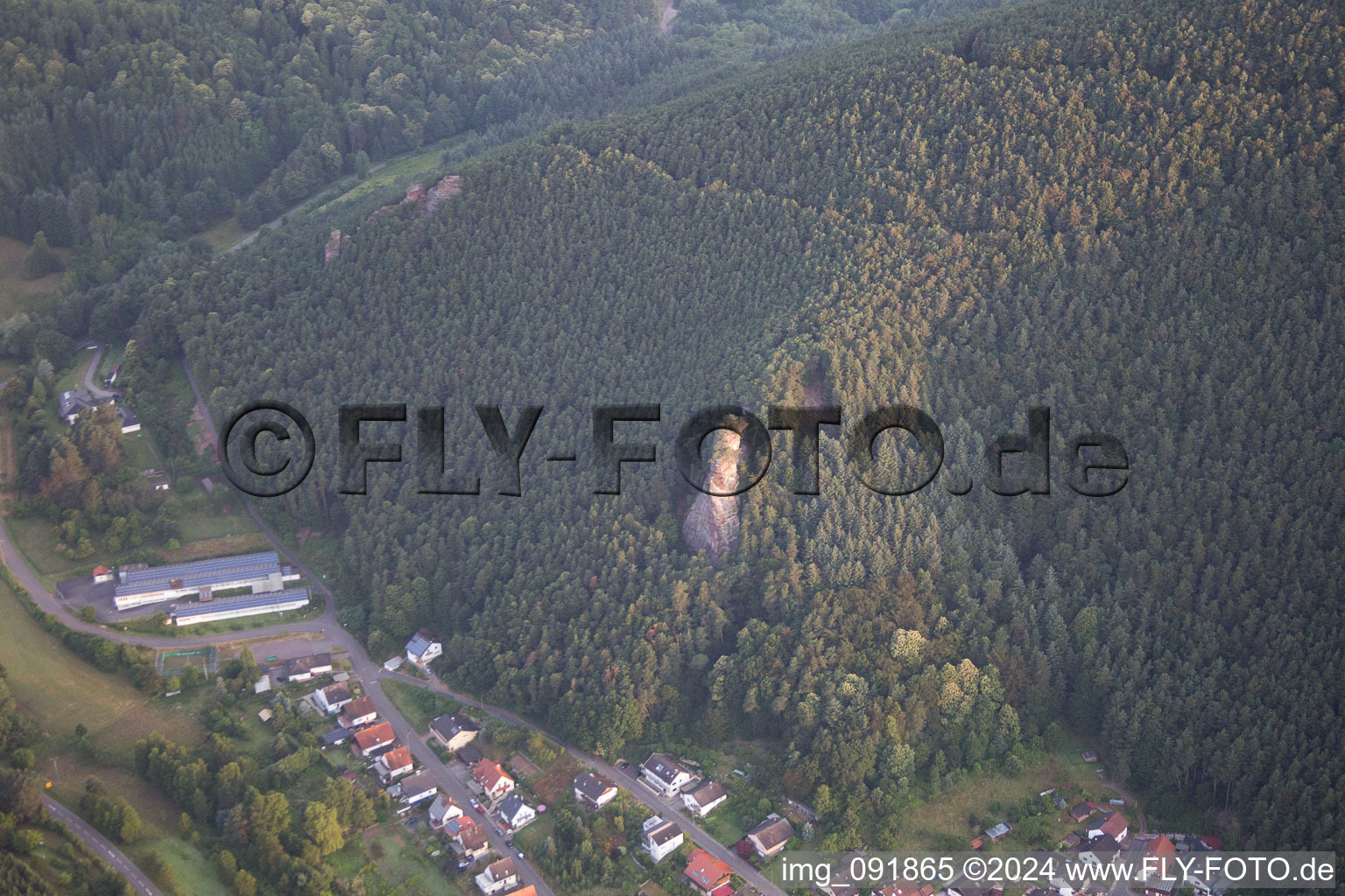 Lug im Bundesland Rheinland-Pfalz, Deutschland vom Flugzeug aus