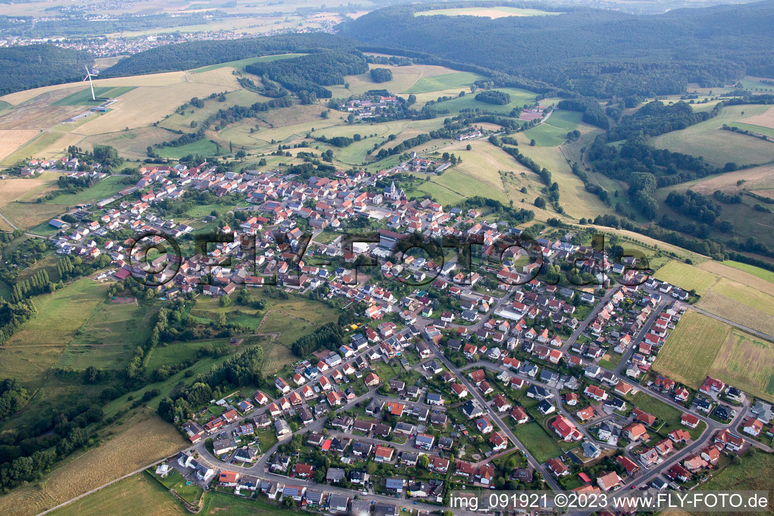 Martinshöhe im Bundesland Rheinland-Pfalz, Deutschland
