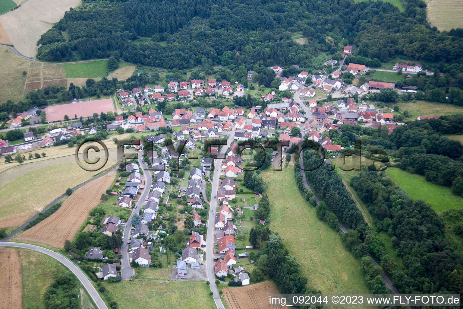 Hefersweiler im Bundesland Rheinland-Pfalz, Deutschland