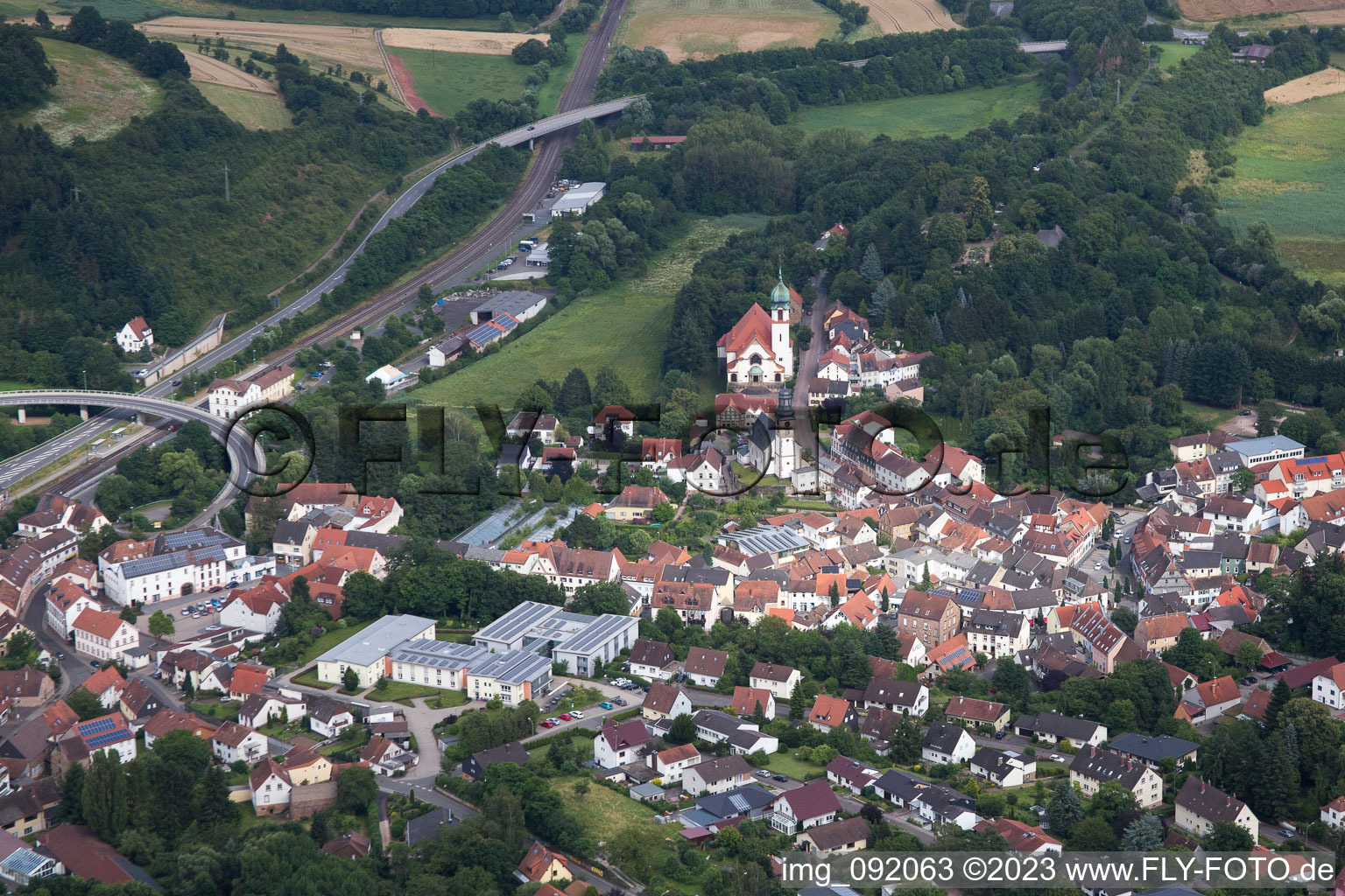 Winnweiler im Bundesland Rheinland-Pfalz, Deutschland