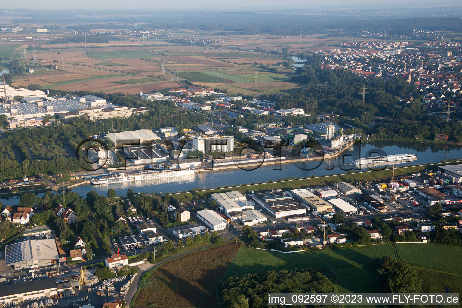 Luftbild von Schallershof im Bundesland Bayern, Deutschland