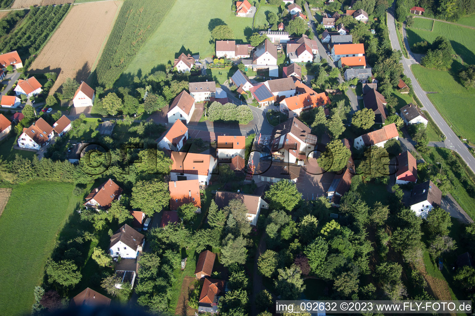Luftbild von Haidhof im Bundesland Bayern, Deutschland