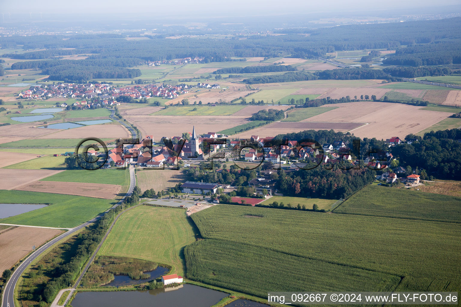 Hannberg im Bundesland Bayern, Deutschland