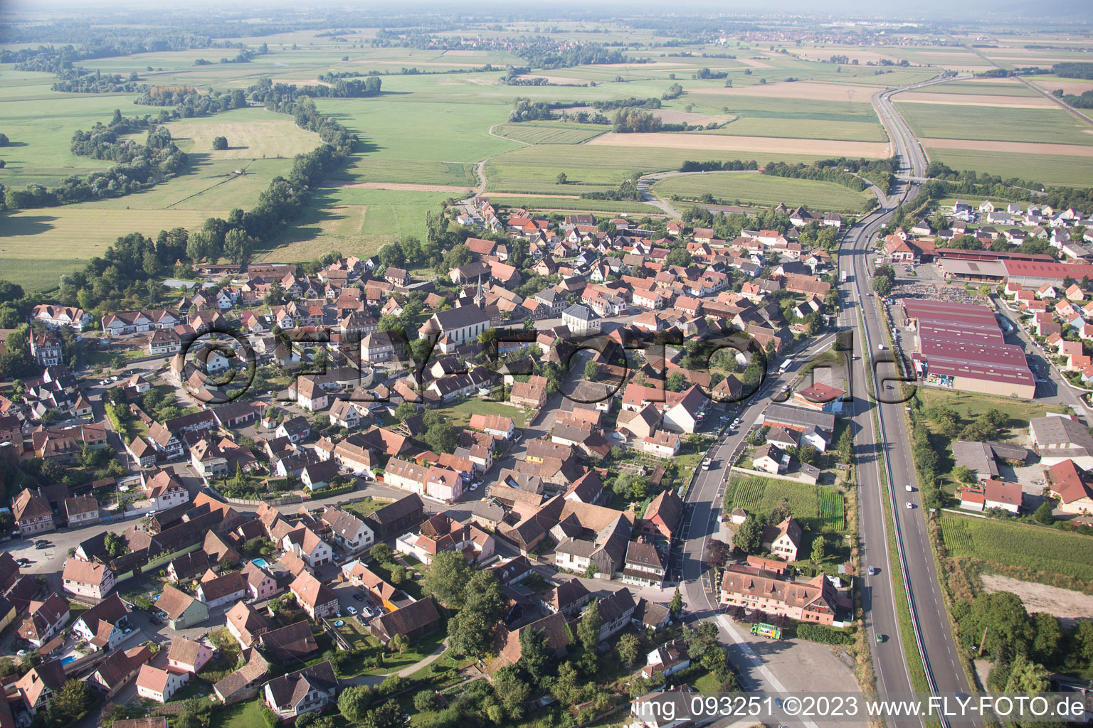 Kogenheim im Bundesland Bas-Rhin, Frankreich