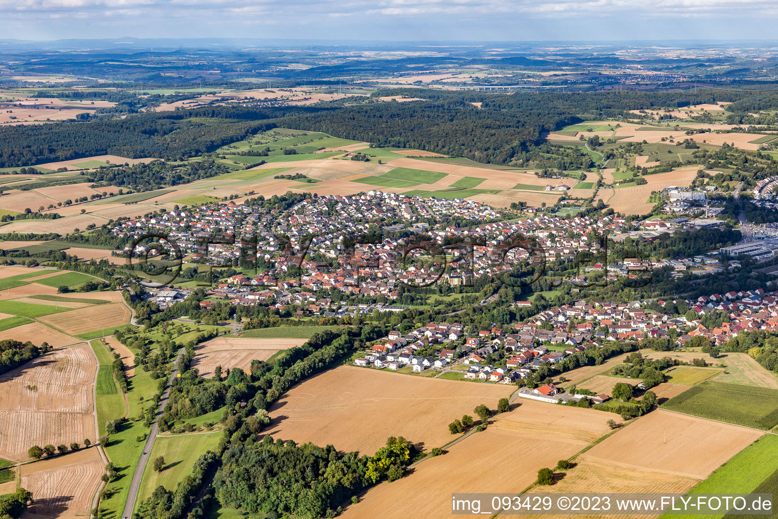Ortsteil Diedelsheim in Bretten im Bundesland Baden-Württemberg, Deutschland