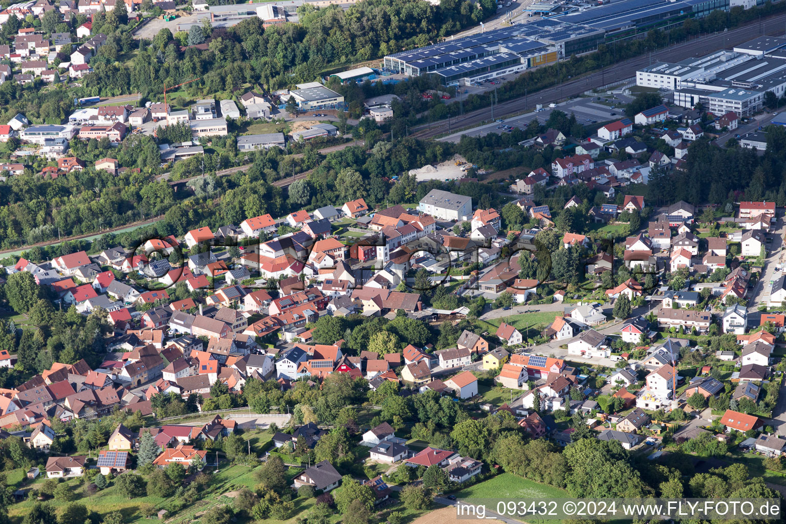 Ortsteil Rinklingen in Bretten im Bundesland Baden-Württemberg, Deutschland