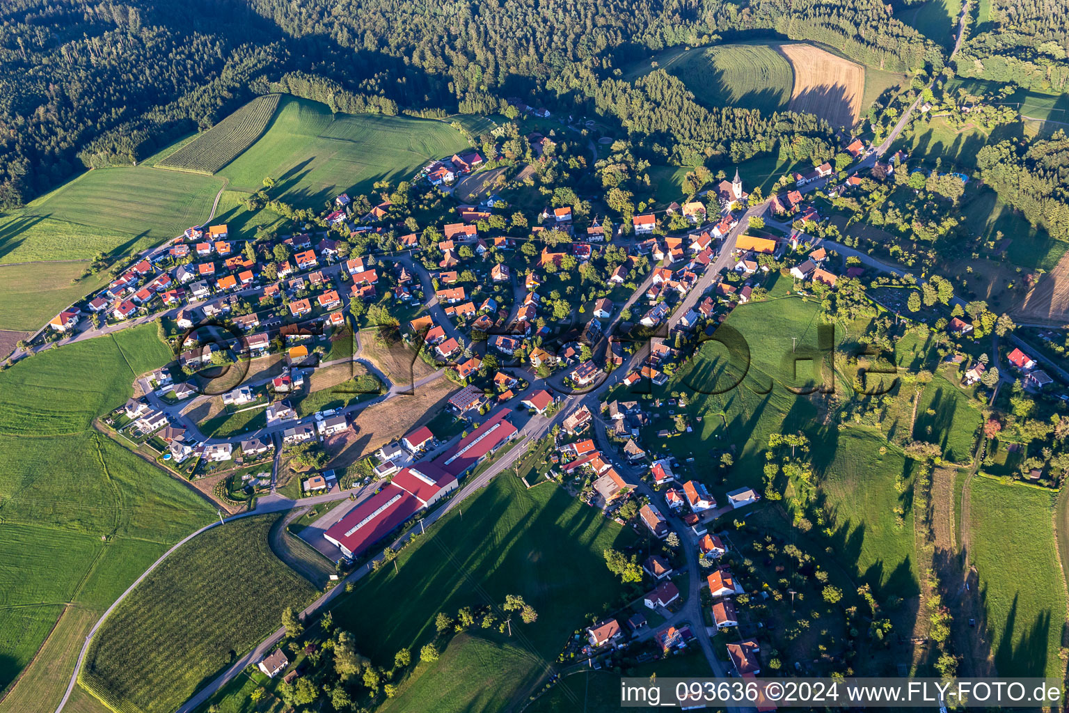 Ortsteil Kirchenkirnberg in Murrhardt im Bundesland Baden-Württemberg, Deutschland