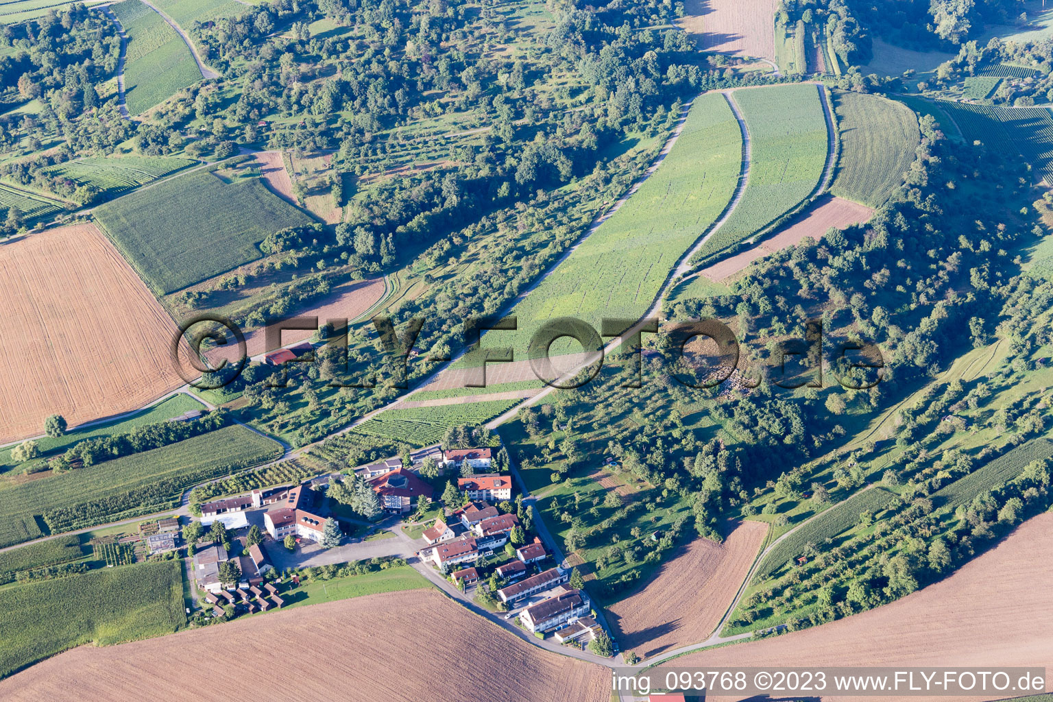 Beilstein im Bundesland Baden-Württemberg, Deutschland aus der Luft betrachtet