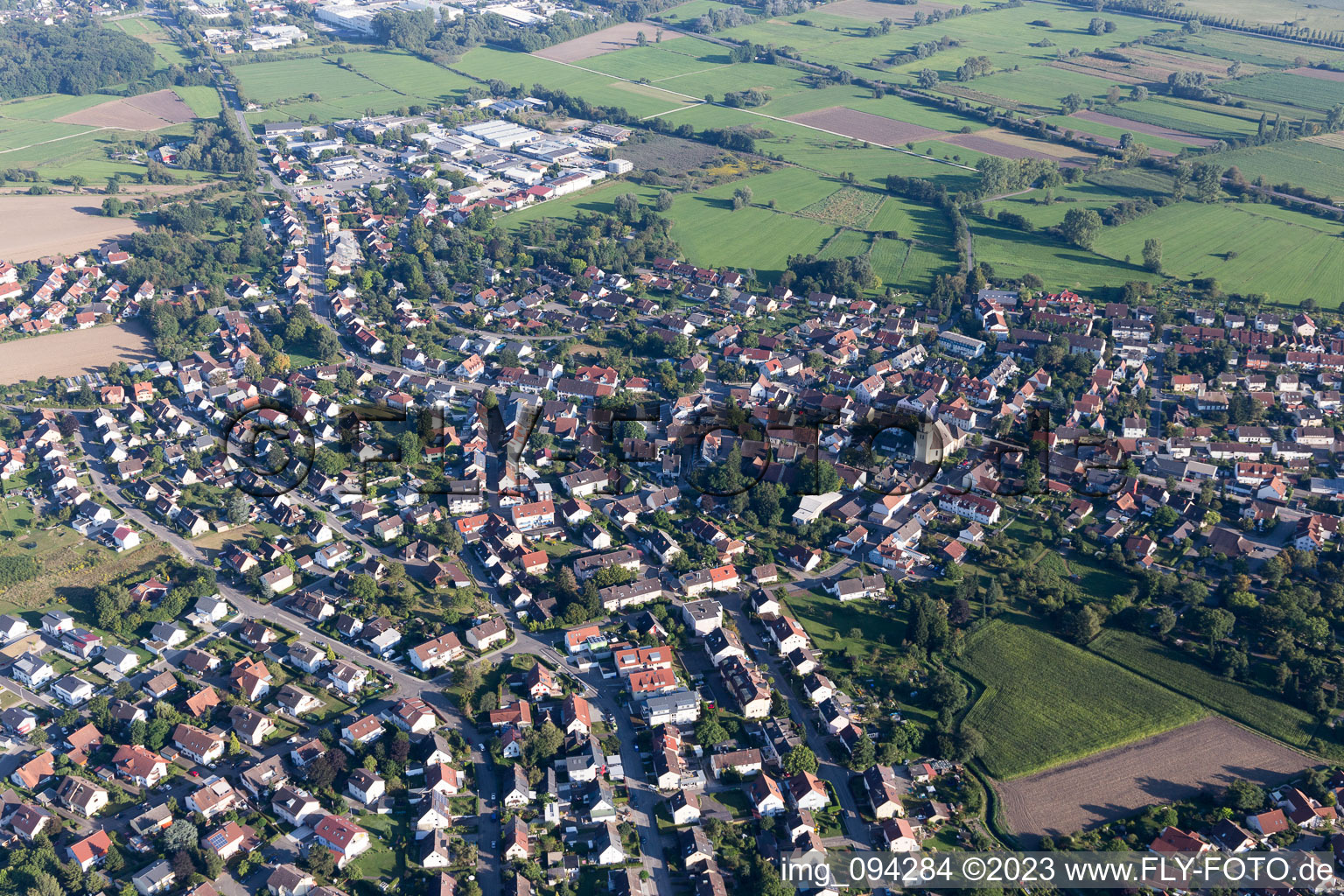 Luftbild von Böhringen im Bundesland Baden-Württemberg, Deutschland