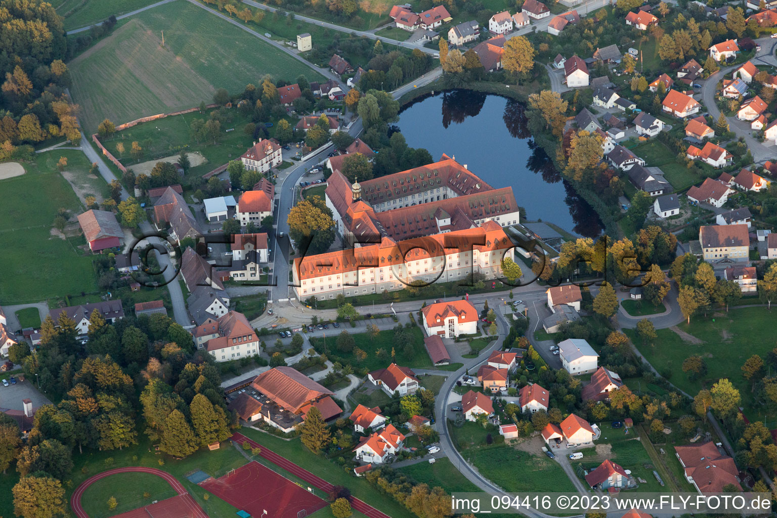 Drohnenbild von Wald im Bundesland Baden-Württemberg, Deutschland