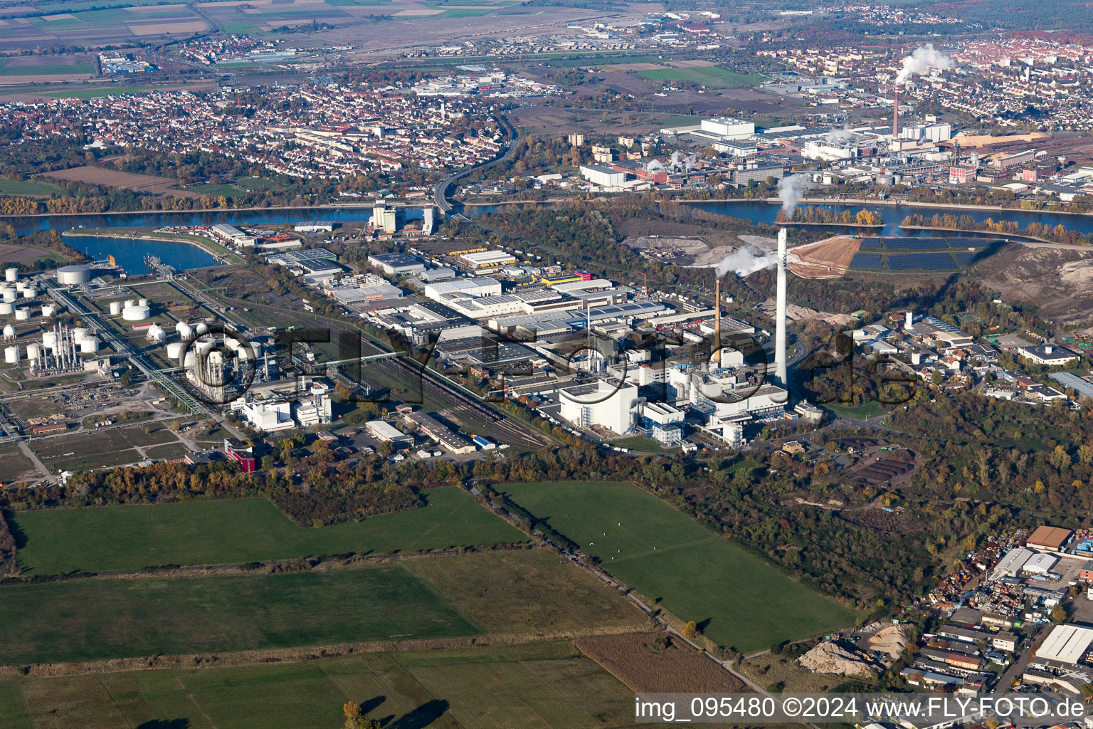 MVV Umwelt auf der Friesenheimer Insel im Ortsteil Neckarstadt-West in Mannheim im Bundesland Baden-Württemberg, Deutschland