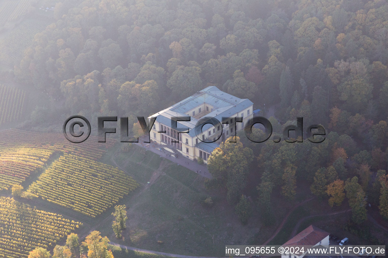 Schloss Villa Ludwigshöhe in Weyher in der Pfalz im Bundesland Rheinland-Pfalz, Deutschland