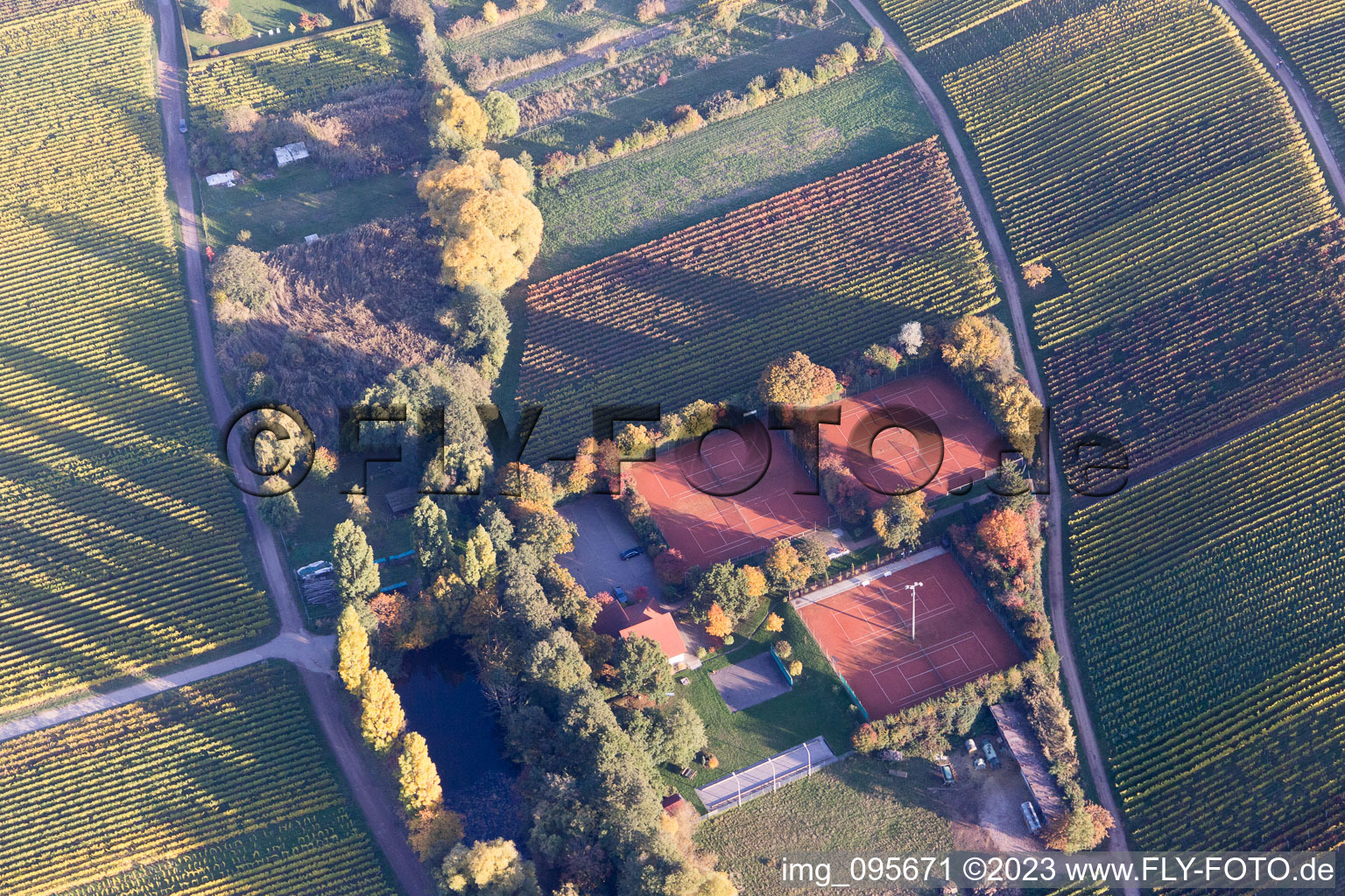 Weyher in der Pfalz im Bundesland Rheinland-Pfalz, Deutschland von der Drohne aus gesehen