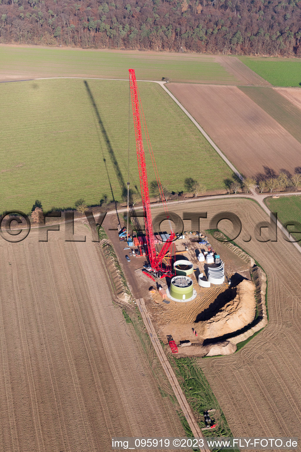 Hatzenbühl im Bundesland Rheinland-Pfalz, Deutschland von einer Drohne aus