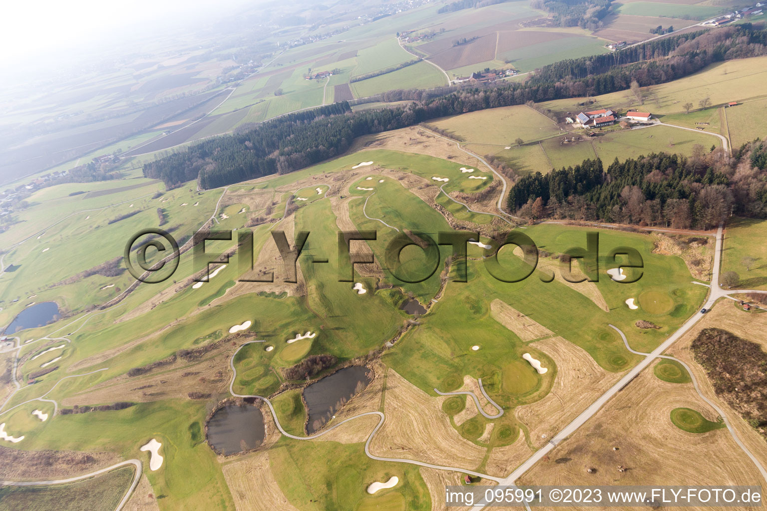 Luftbild von Bad Birnbach Golfclub im Bundesland Bayern, Deutschland