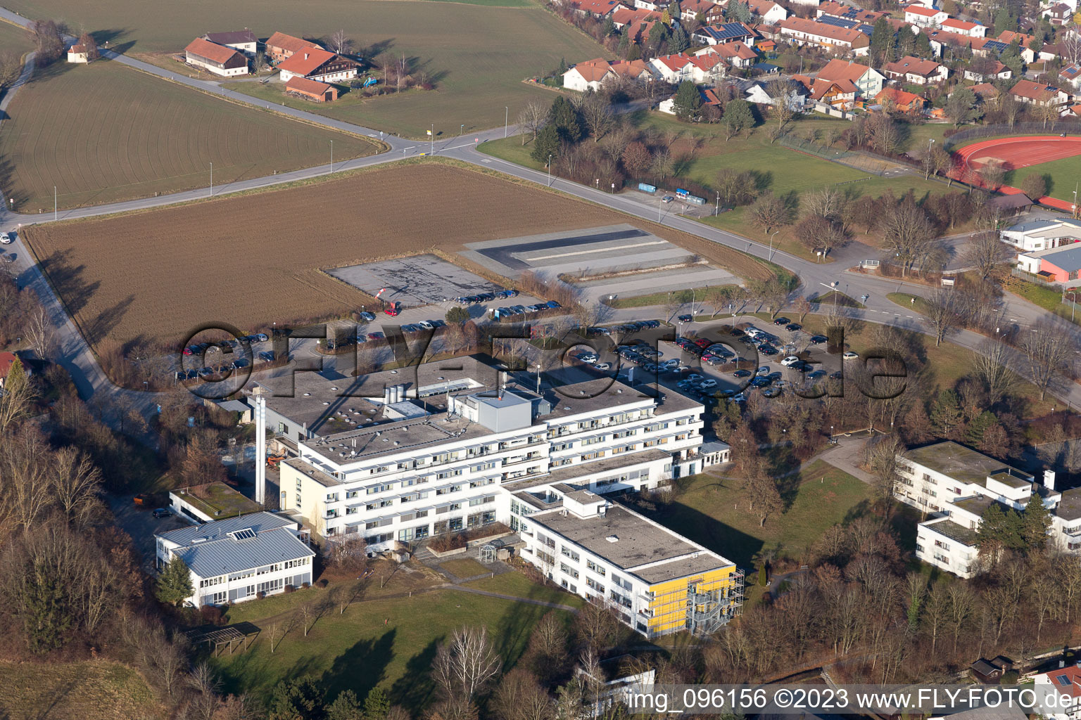 Luftaufnahme von Pfarrkirchen im Bundesland Bayern, Deutschland