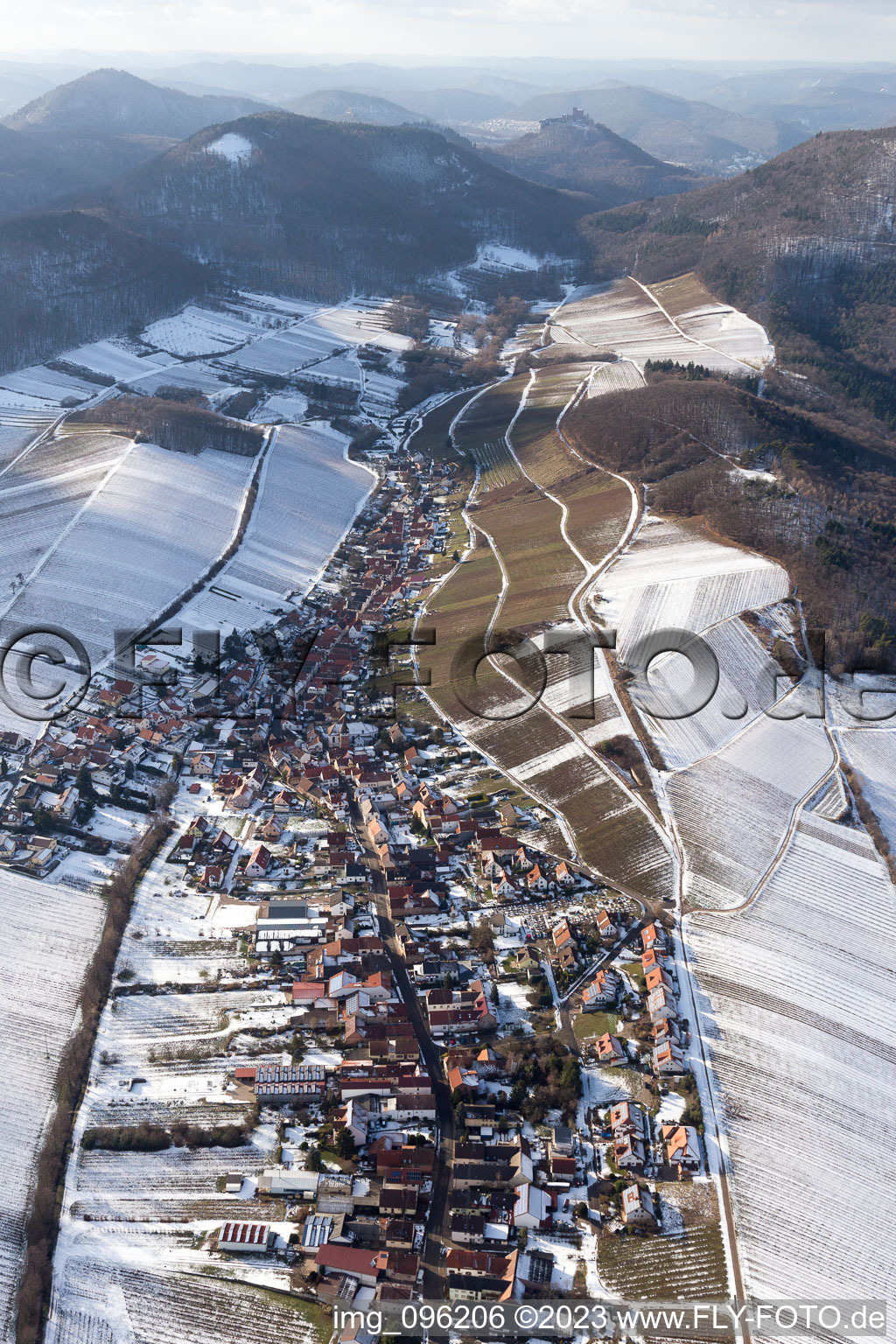 Ranschbach im Bundesland Rheinland-Pfalz, Deutschland aus der Luft