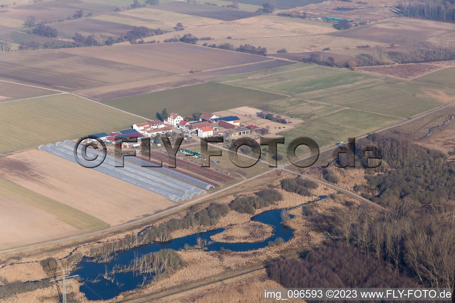 Luftaufnahme von Allmendfeld im Bundesland Hessen, Deutschland