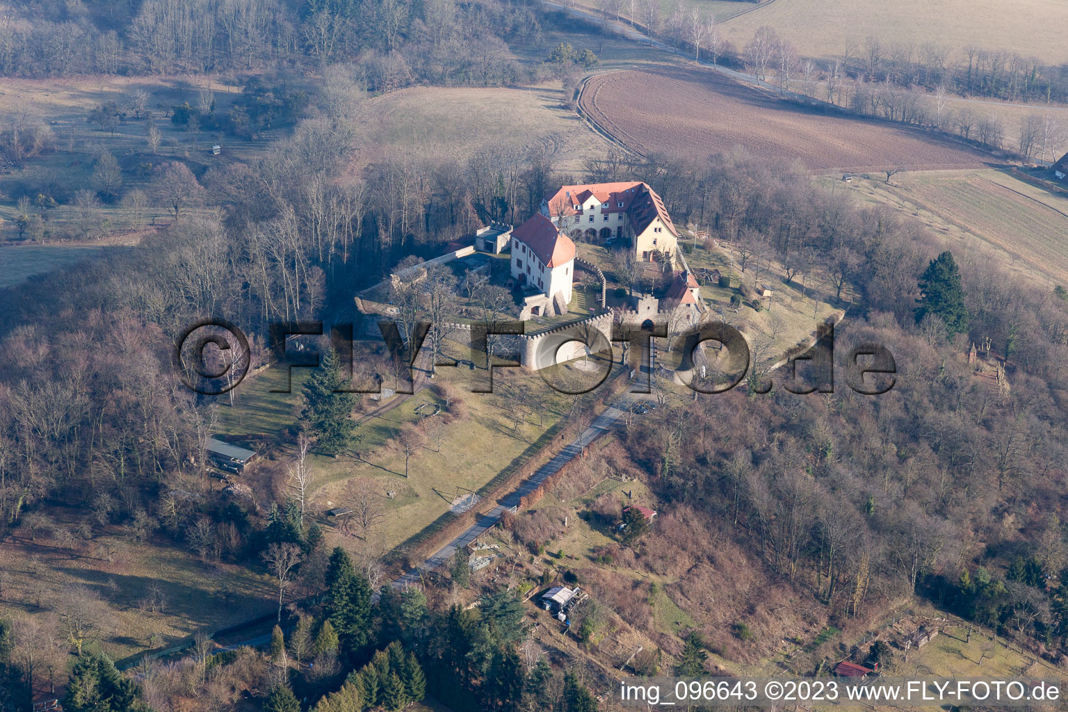 Luftbild von Reichelsheim im Bundesland Hessen, Deutschland