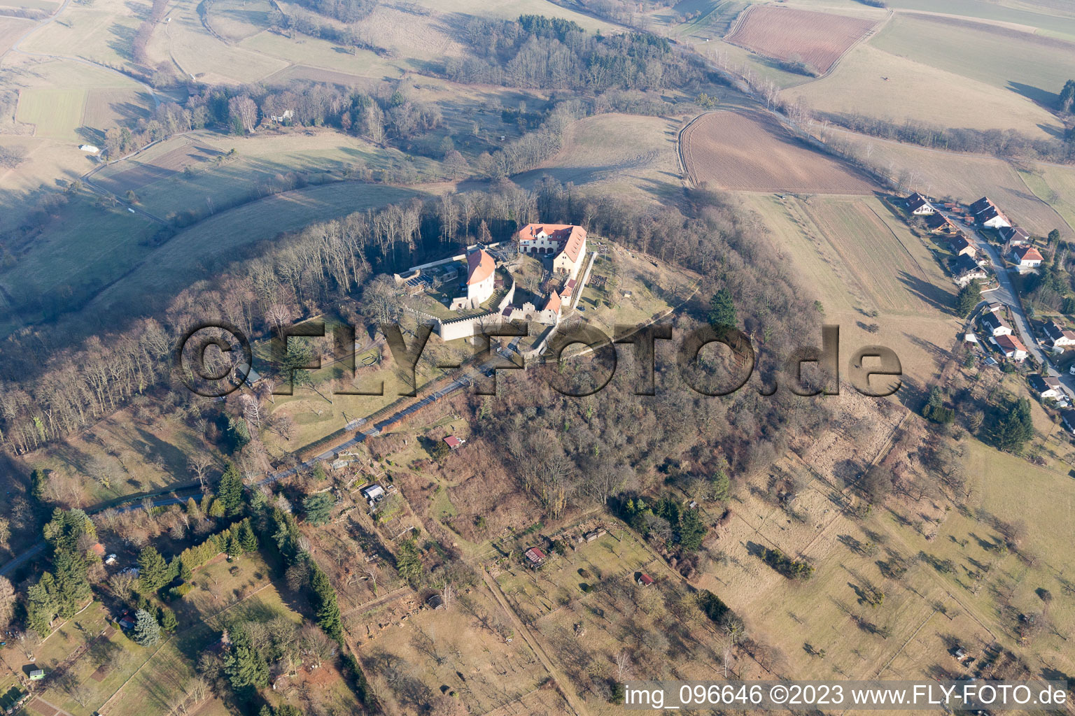 Luftaufnahme von Reichelsheim im Bundesland Hessen, Deutschland
