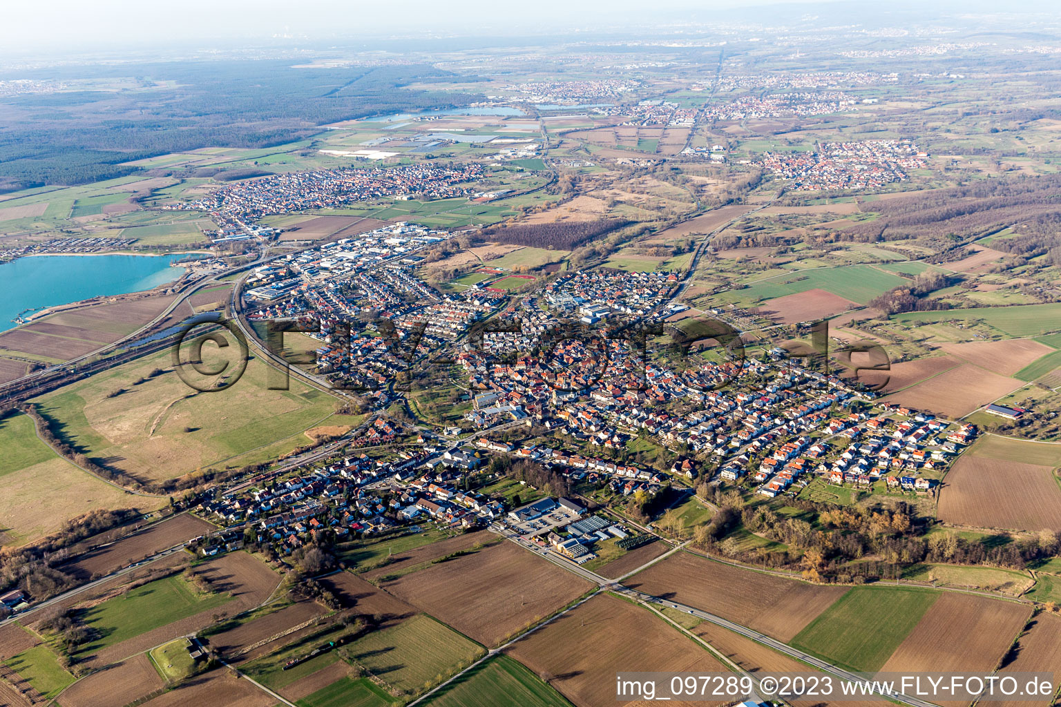 Ortsteil Ubstadt in Ubstadt-Weiher im Bundesland Baden-Württemberg, Deutschland