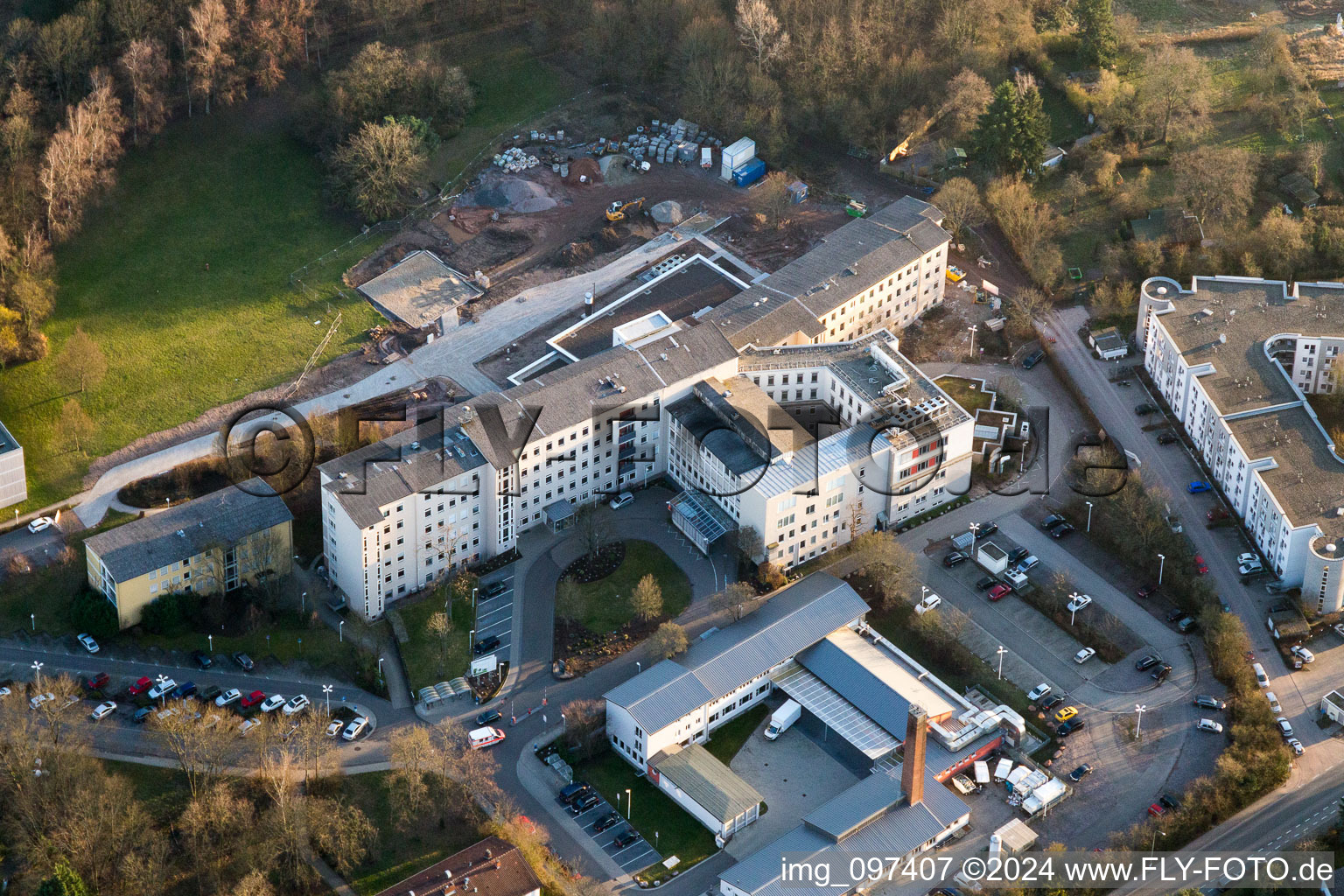 Krankenhaus in Landau in der Pfalz im Bundesland Rheinland-Pfalz, Deutschland