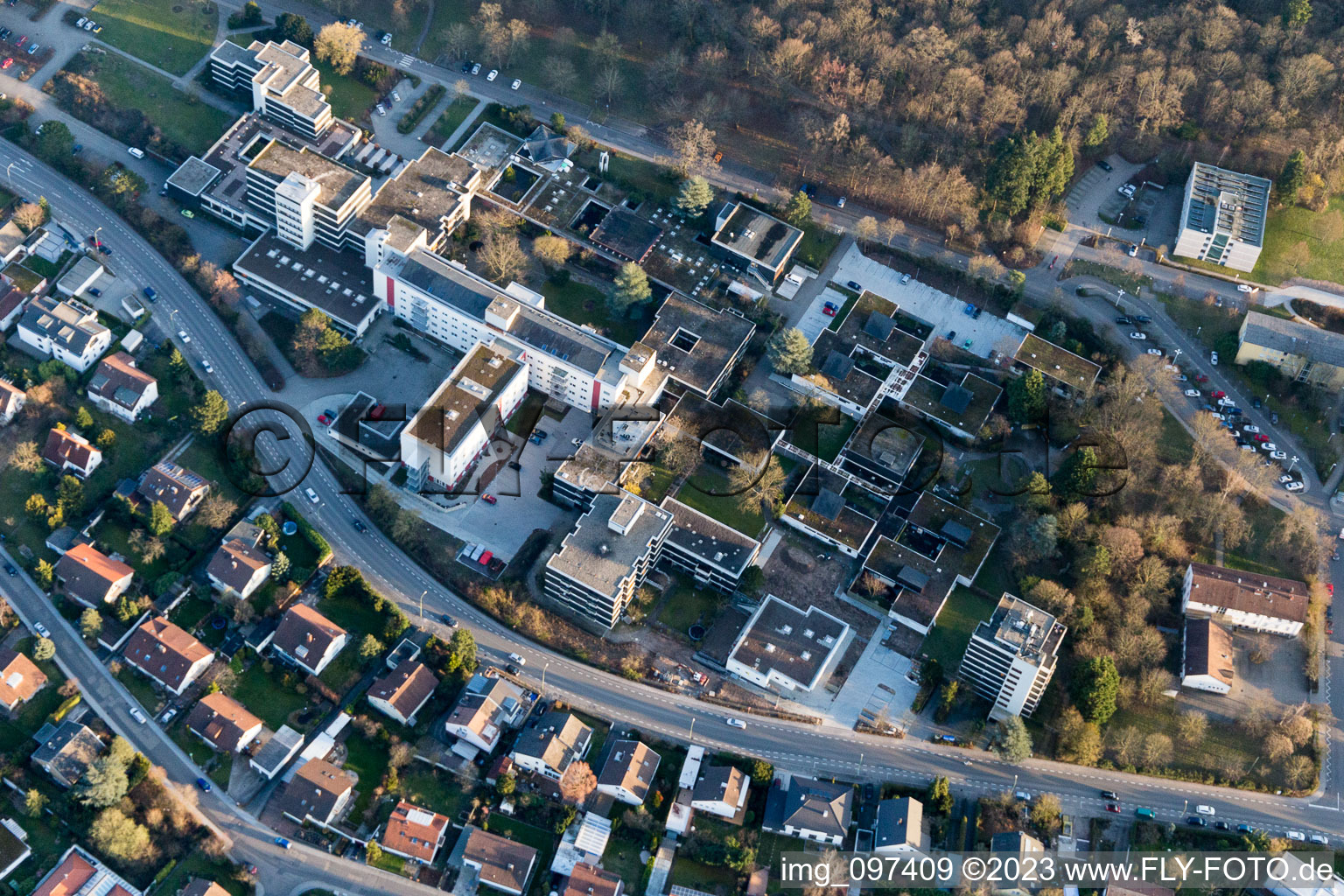 Landau in der Pfalz im Bundesland Rheinland-Pfalz, Deutschland aus der Luft betrachtet