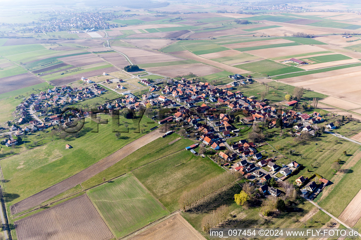 Betschdorf im Bundesland Bas-Rhin, Frankreich