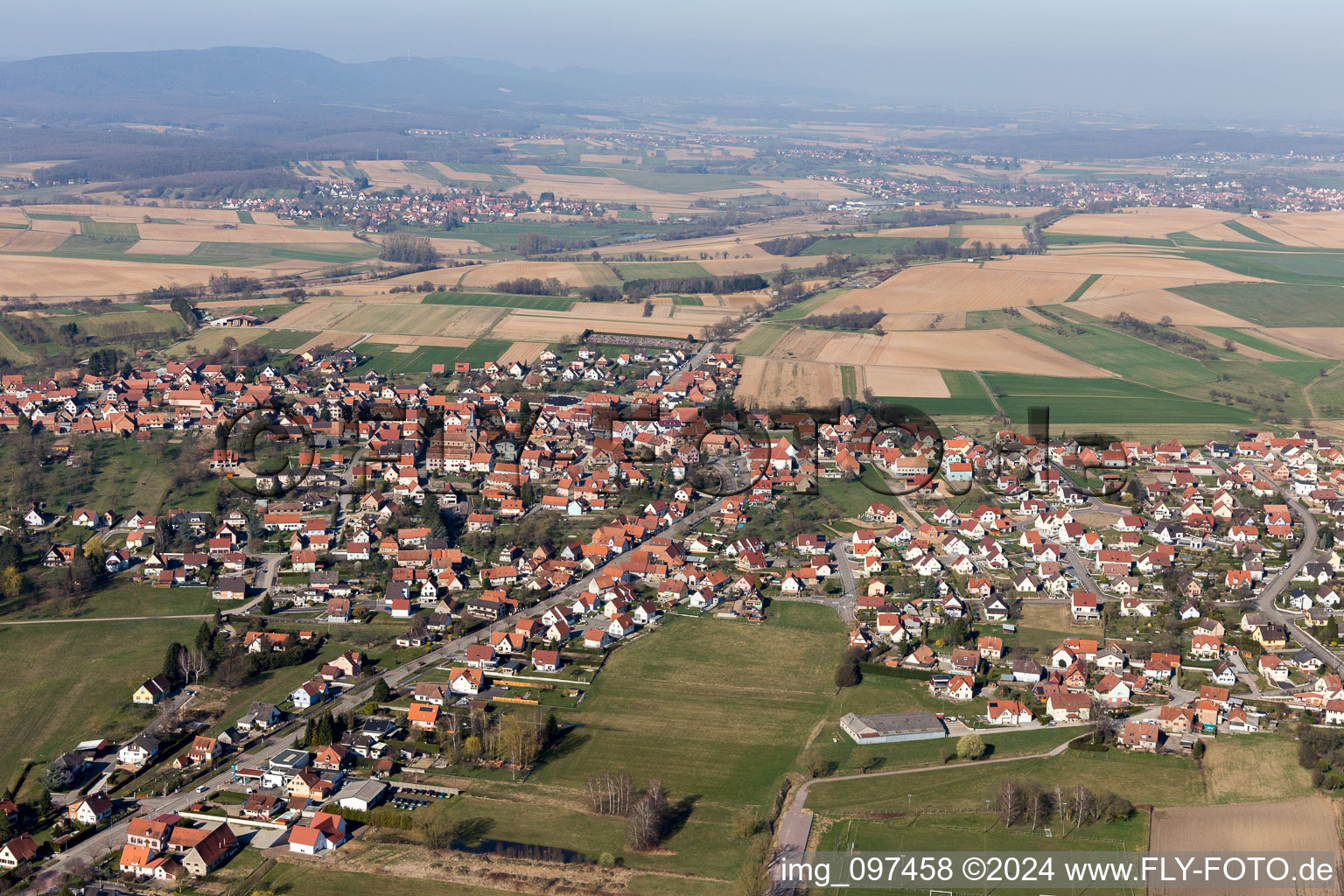 Surbourg im Bundesland Bas-Rhin, Frankreich