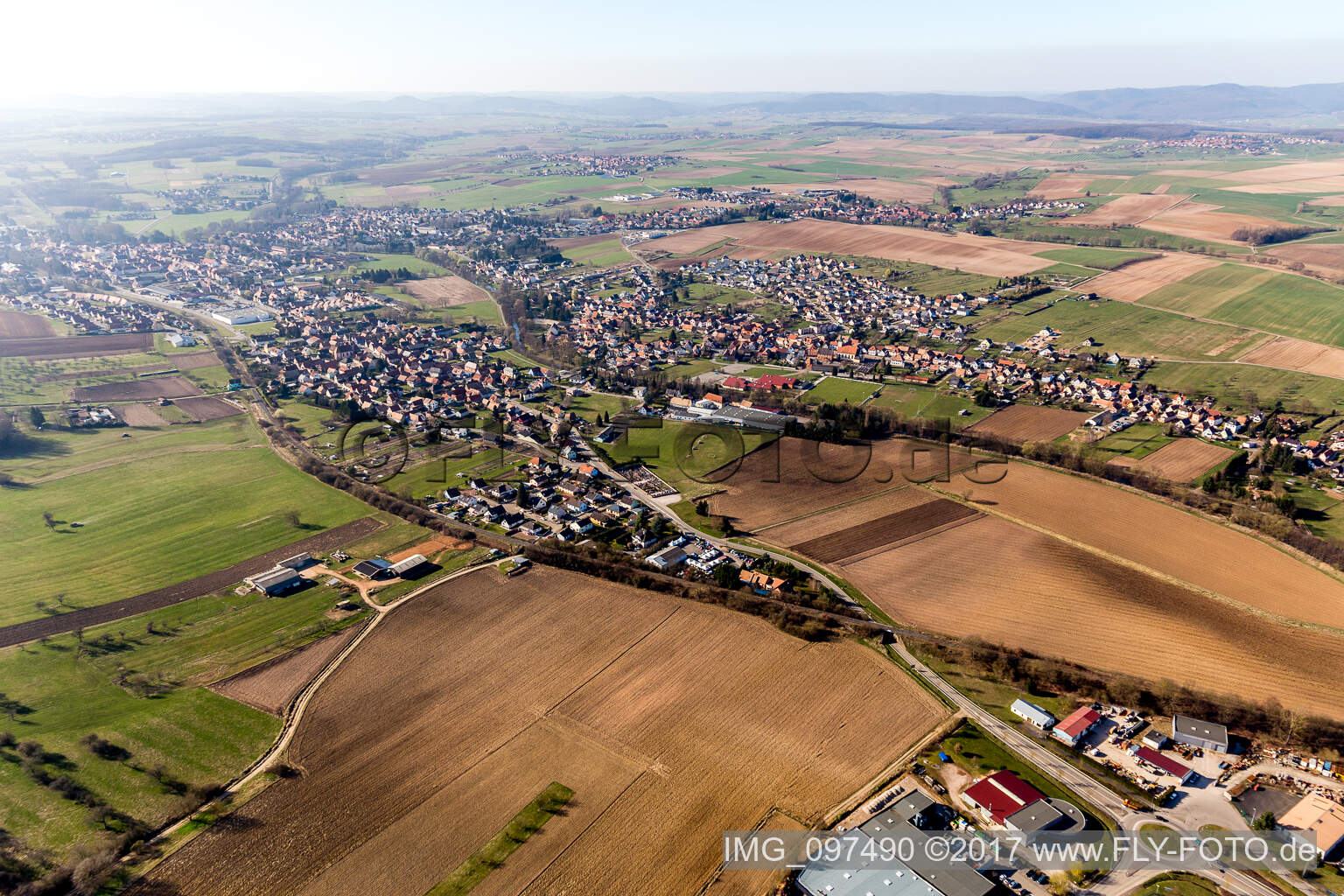 Niedermodern im Bundesland Bas-Rhin, Frankreich
