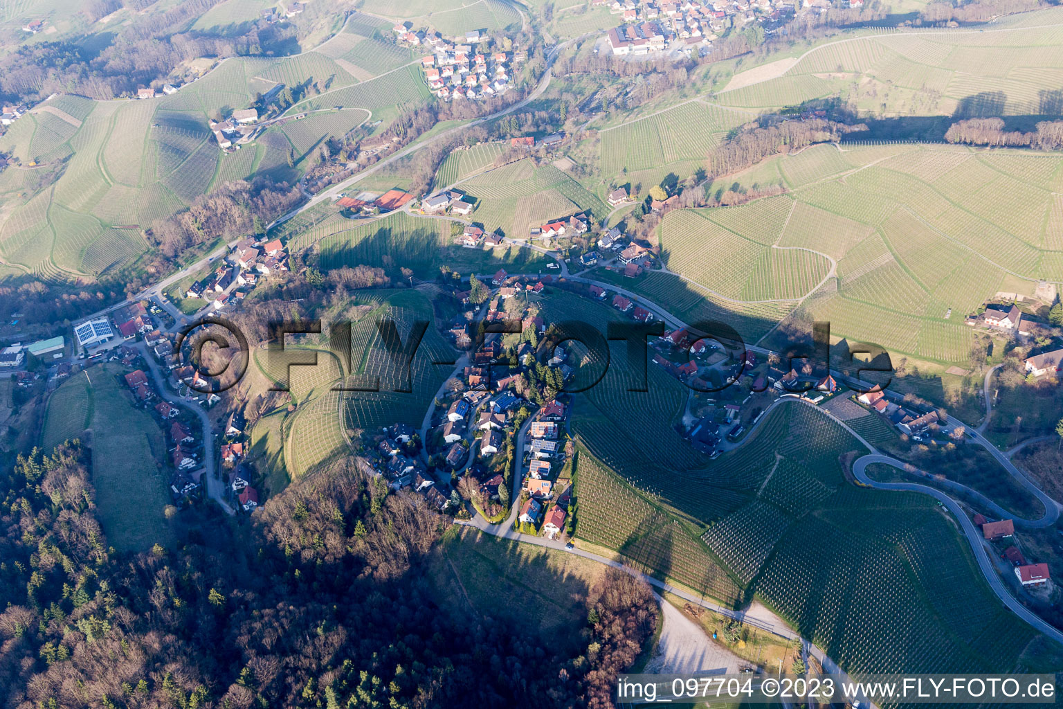 Luftaufnahme von Illenau im Bundesland Baden-Württemberg, Deutschland