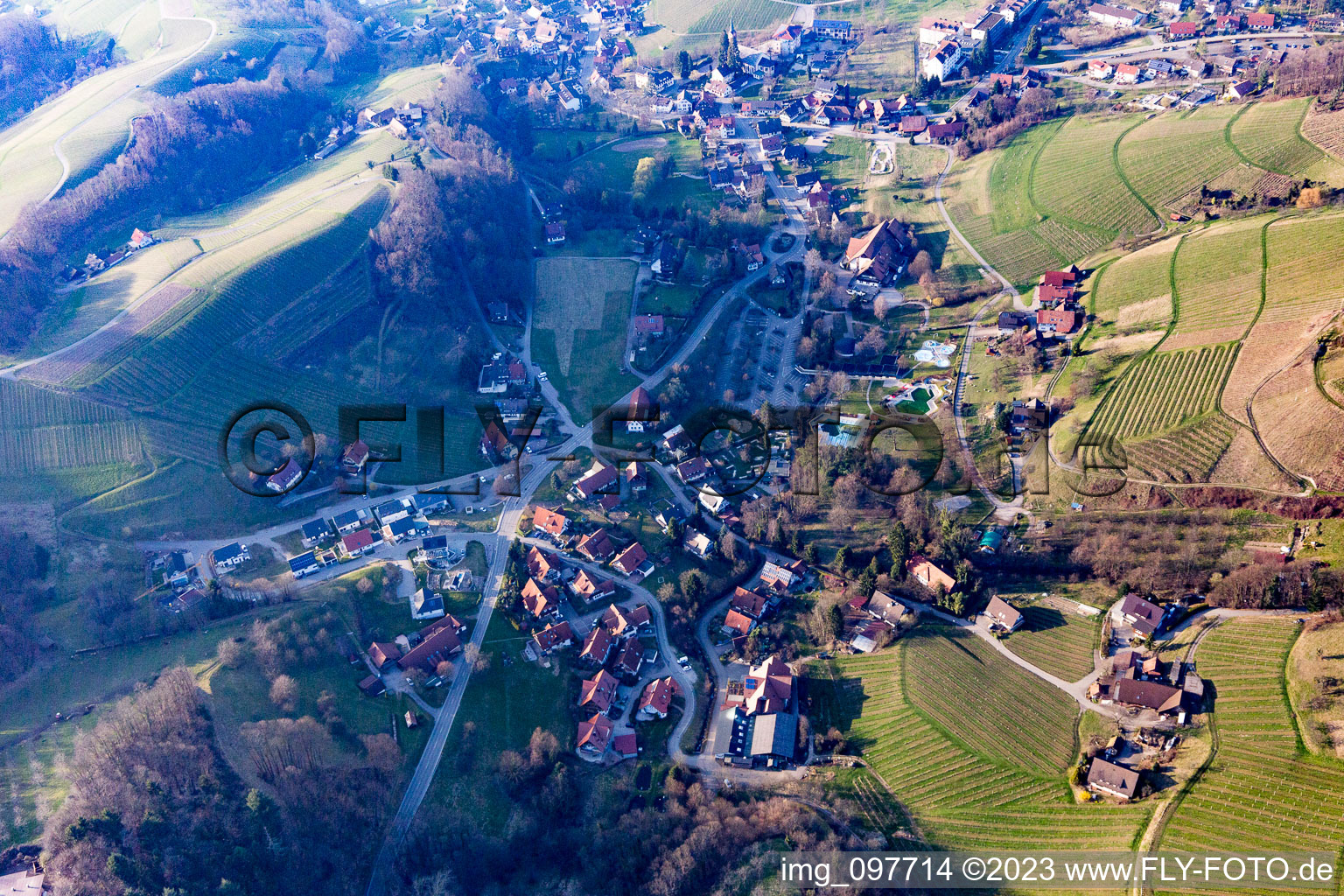 Luftbild von Sasbachwalden im Bundesland Baden-Württemberg, Deutschland