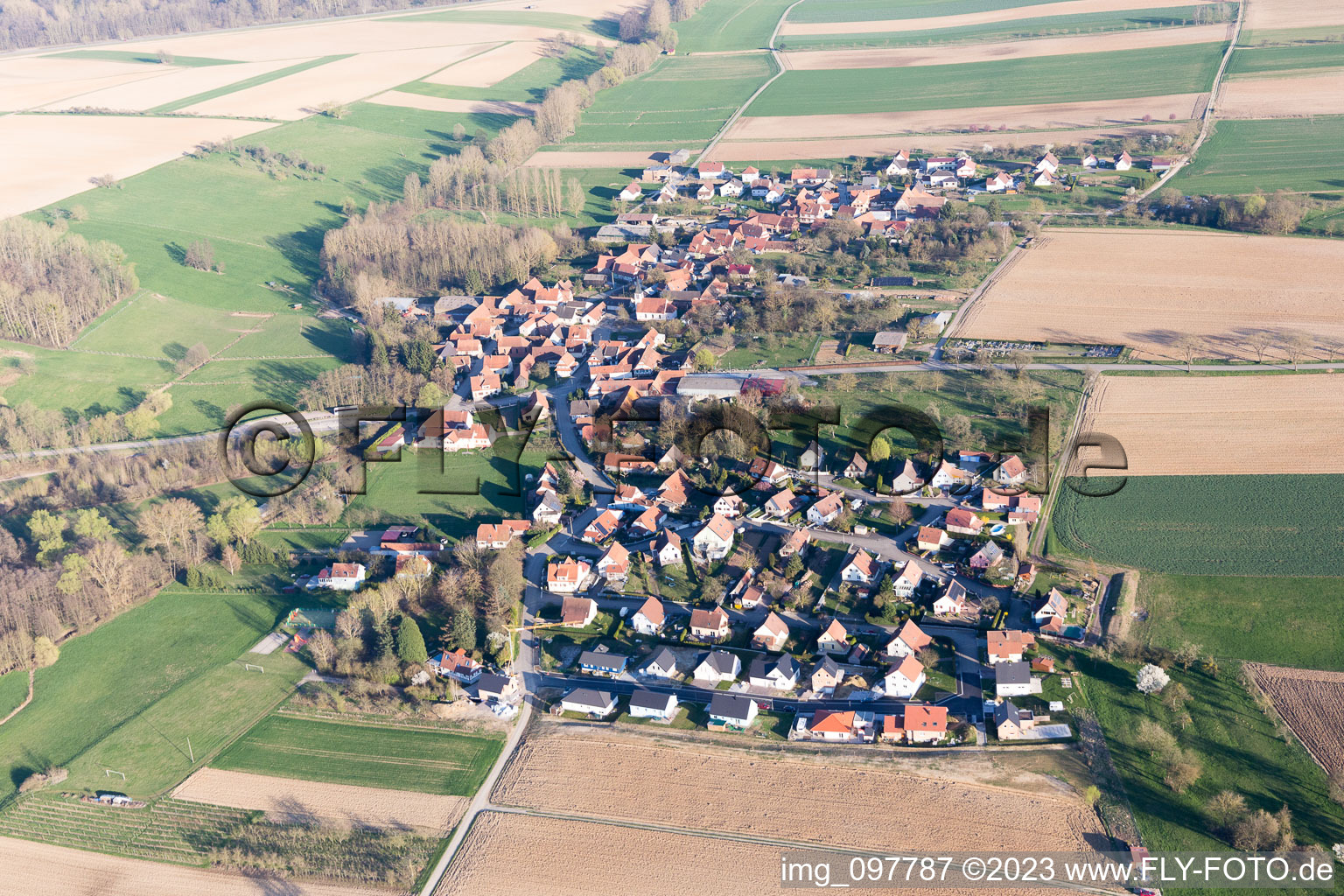 Ingolsheim im Bundesland Bas-Rhin, Frankreich