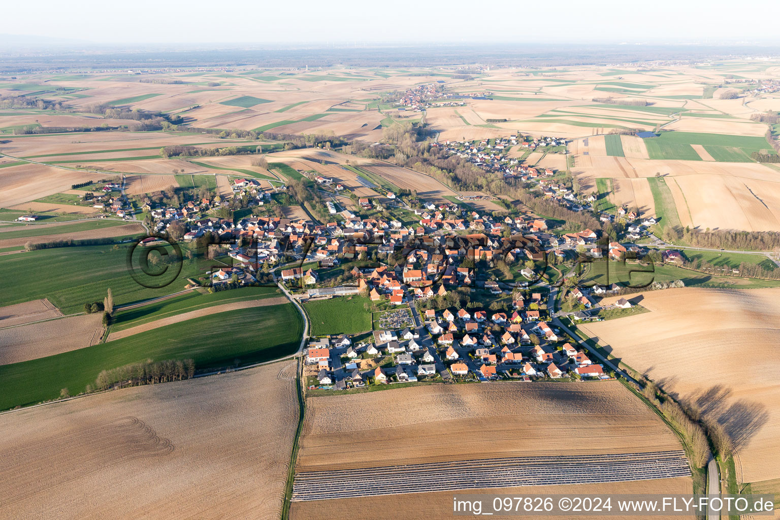 Trimbach im Bundesland Bas-Rhin, Frankreich