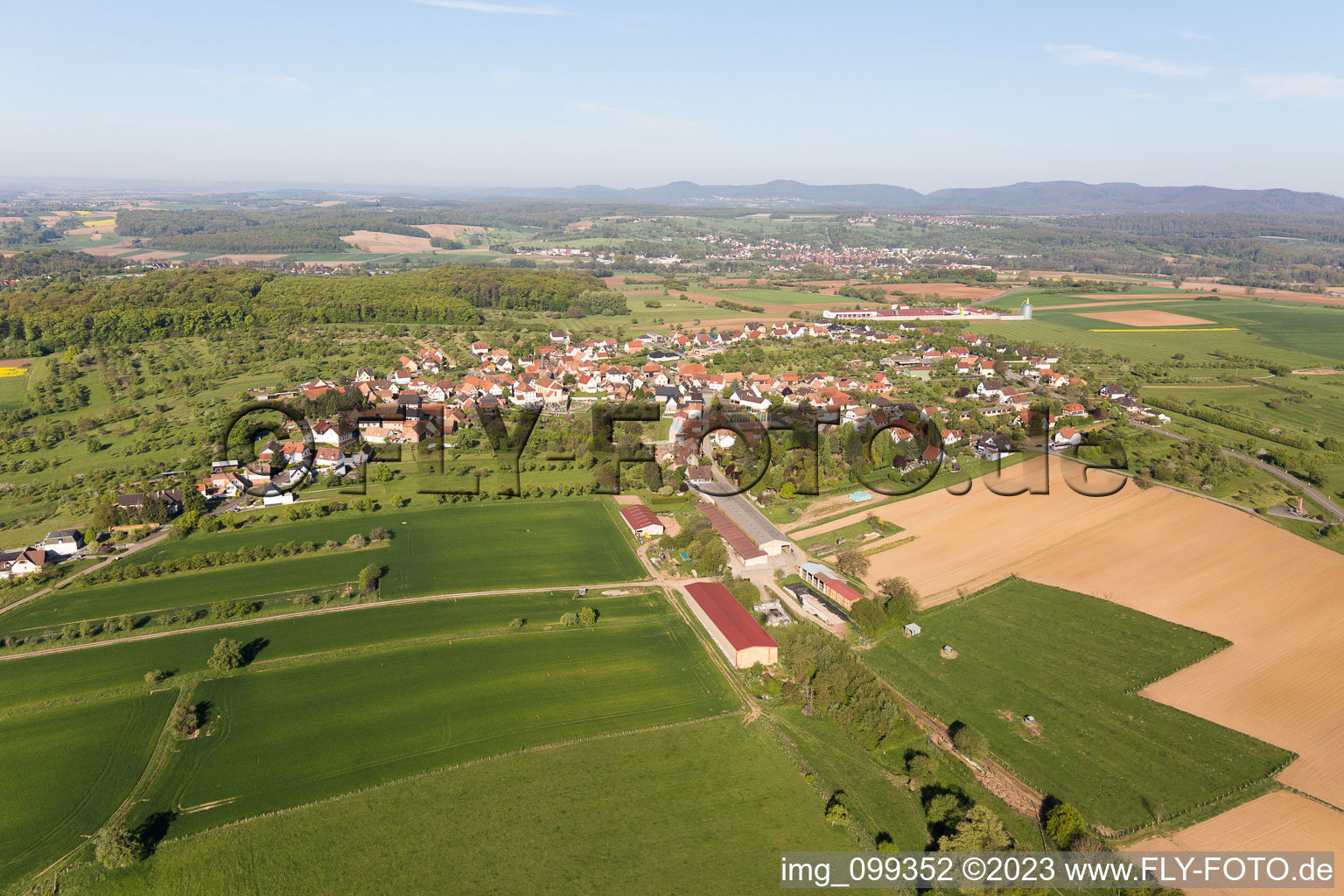 Dieffenbach-lès-Wœrth im Bundesland Bas-Rhin, Frankreich