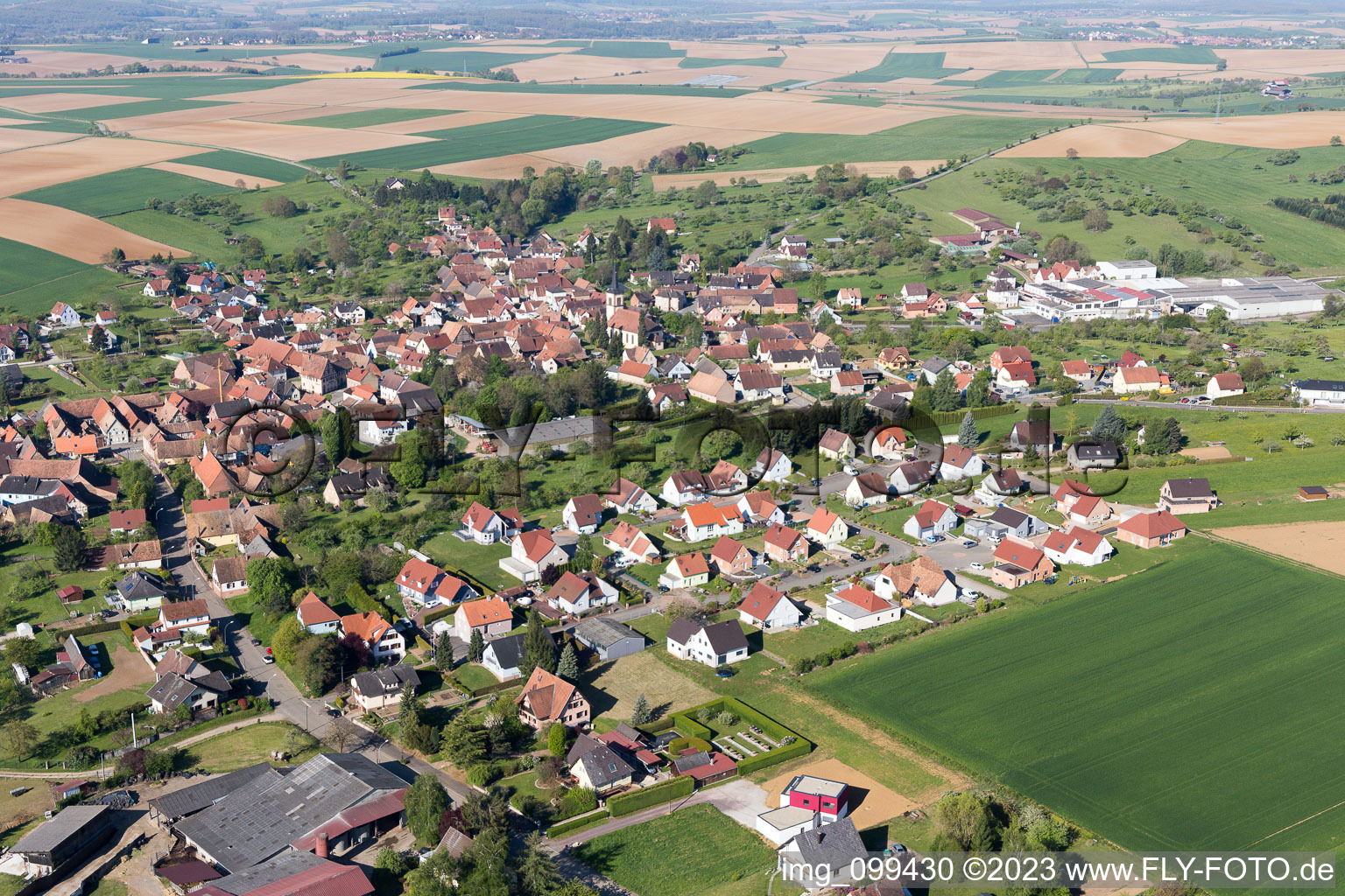Mietesheim im Bundesland Bas-Rhin, Frankreich