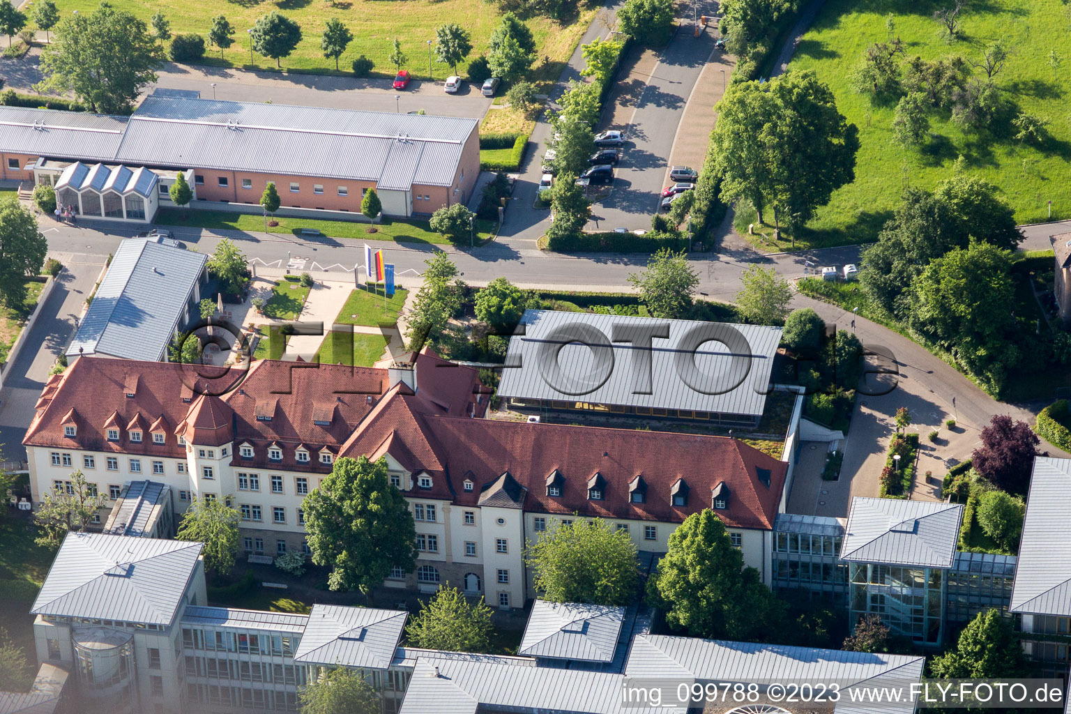 Städtische Musikschule an der Kettenstraße in Bamberg im Bundesland Bayern, Deutschland