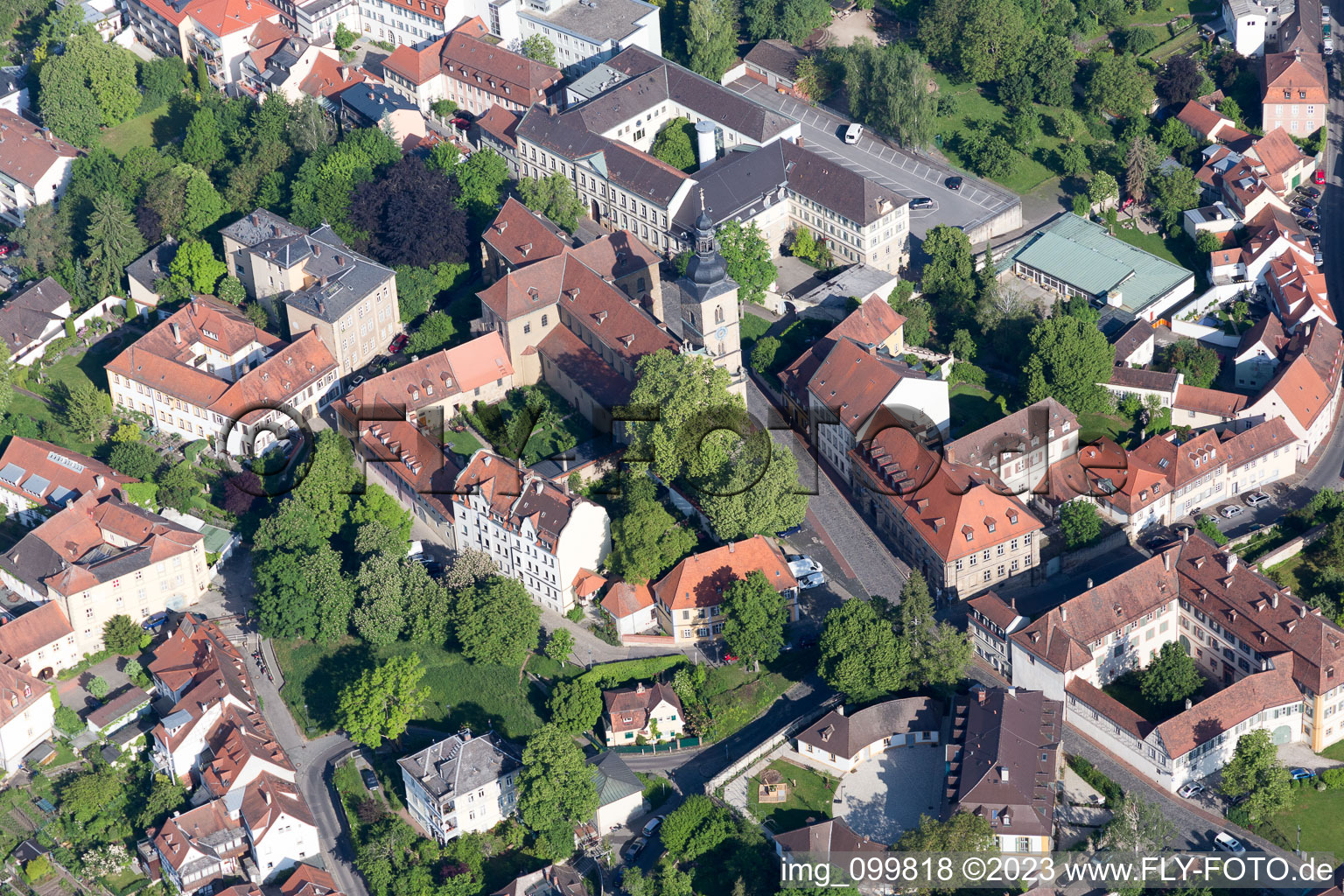 Bamberg im Bundesland Bayern, Deutschland aus der Luft betrachtet
