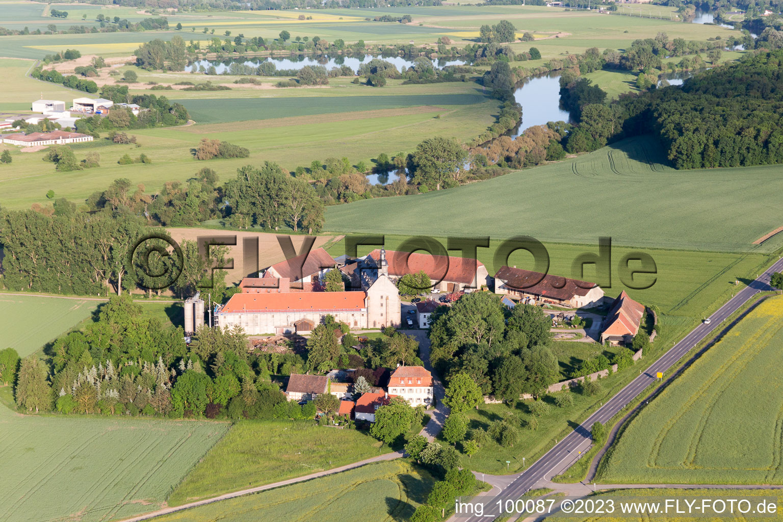 Luftbild von Mariaburghausen im Bundesland Bayern, Deutschland