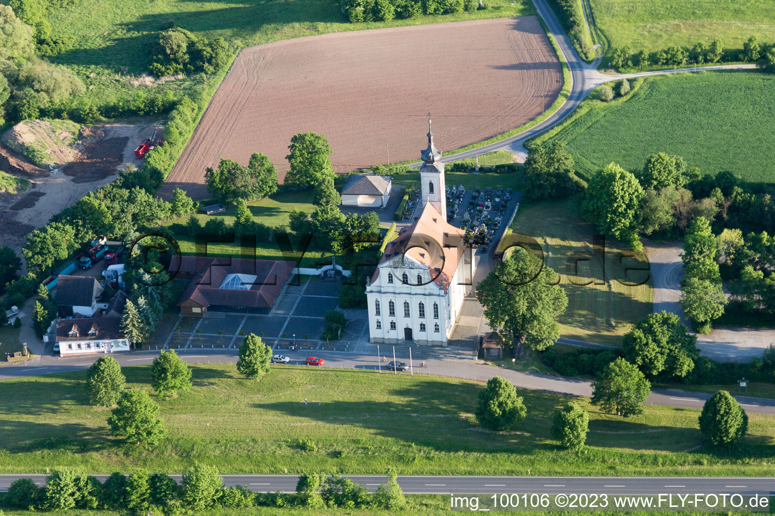 Limbach im Bundesland Bayern, Deutschland aus der Luft