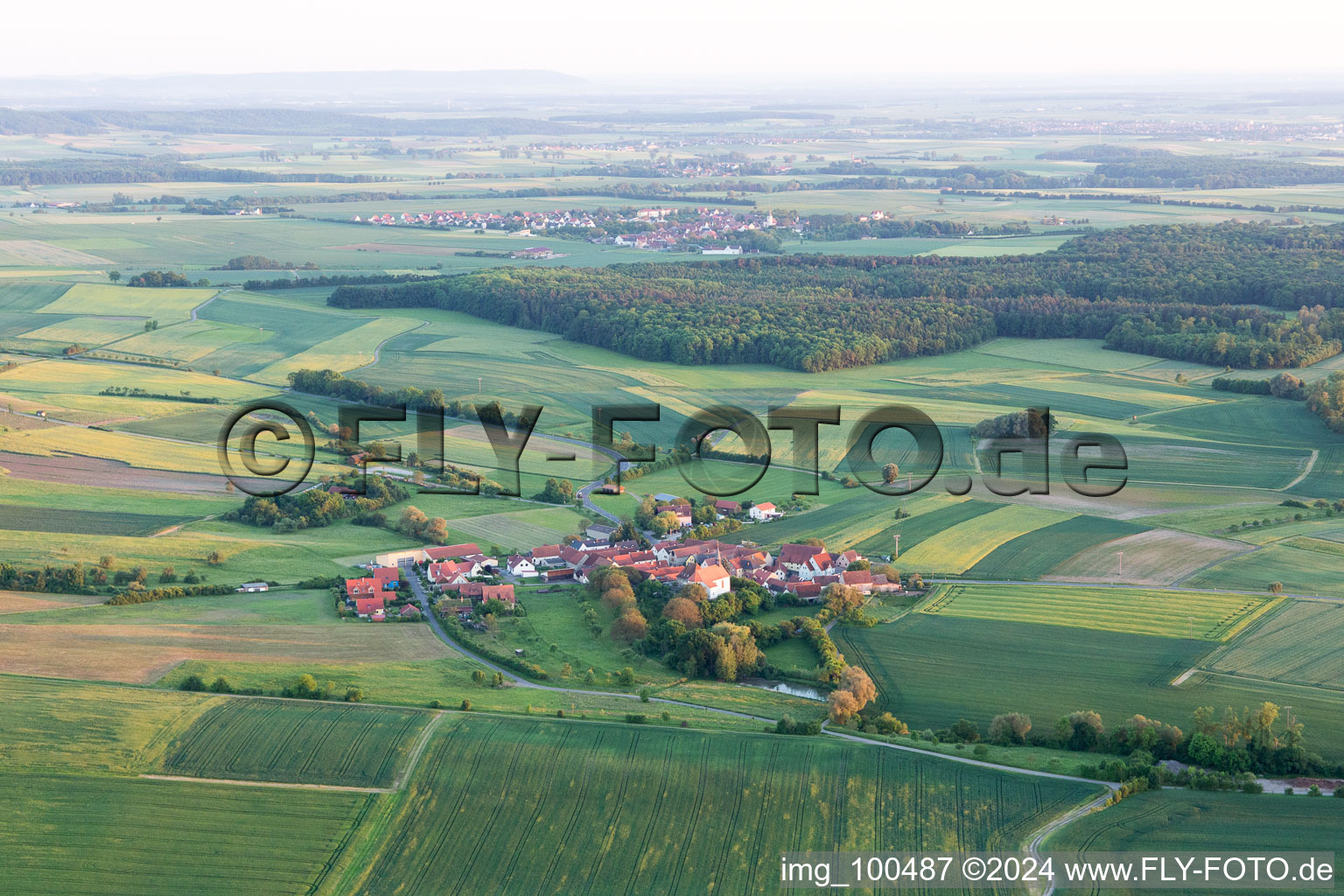 Luftbild von Falkenstein im Bundesland Bayern, Deutschland